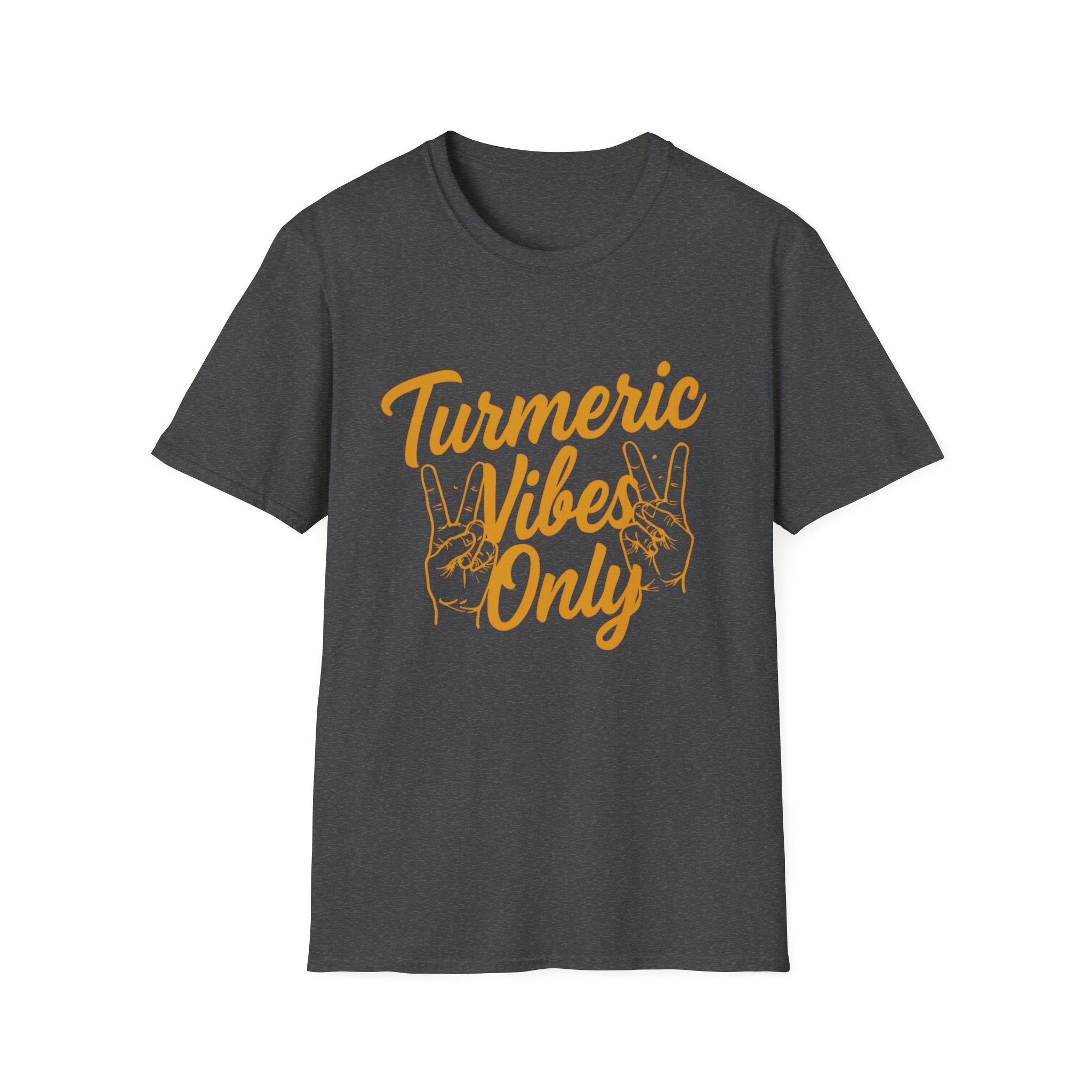 Turmeric Vibes Unisex T-Shirt, Positive Affirmation Tee, Comfortable Casual Wear, Summer Outfit, Gift for Wellness Enthusiasts