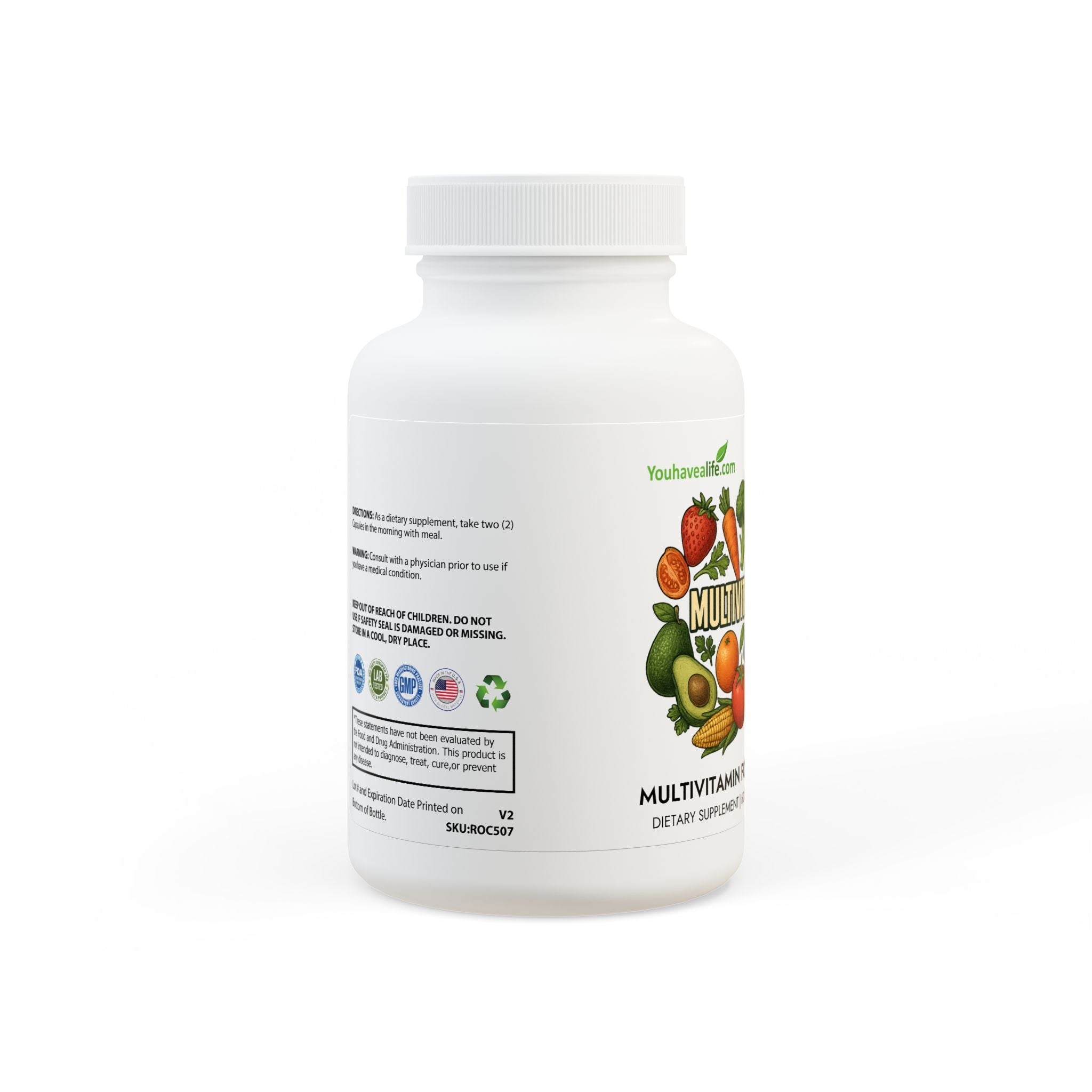 Multivitamin for Men Supplement (60 Capsules)