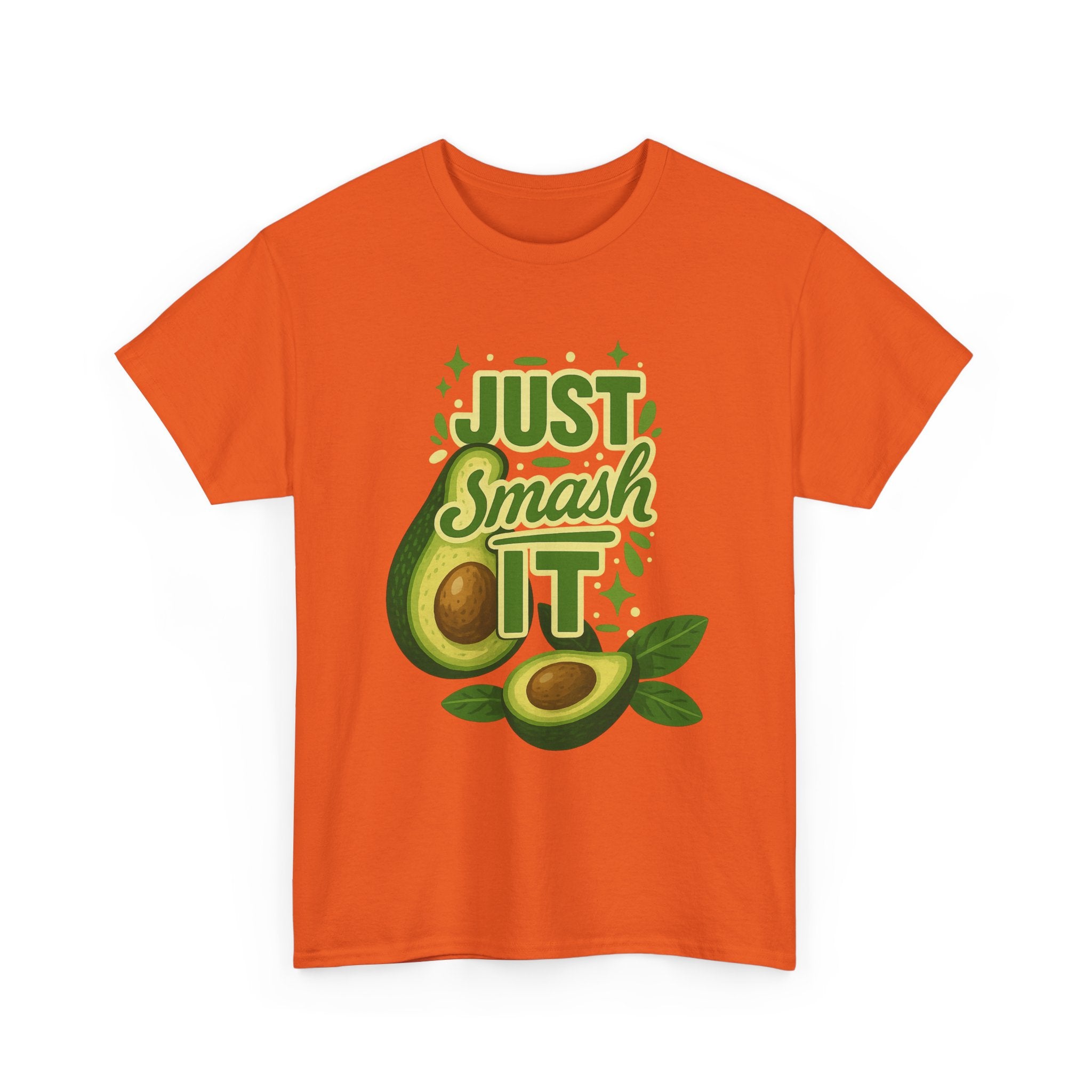 Avocado Lover Tee, Just Smash It T-Shirt, Funny Foodie Tee, Gift for Foodie Friends, Avocado Day Apparel, Casual Everyday Wear