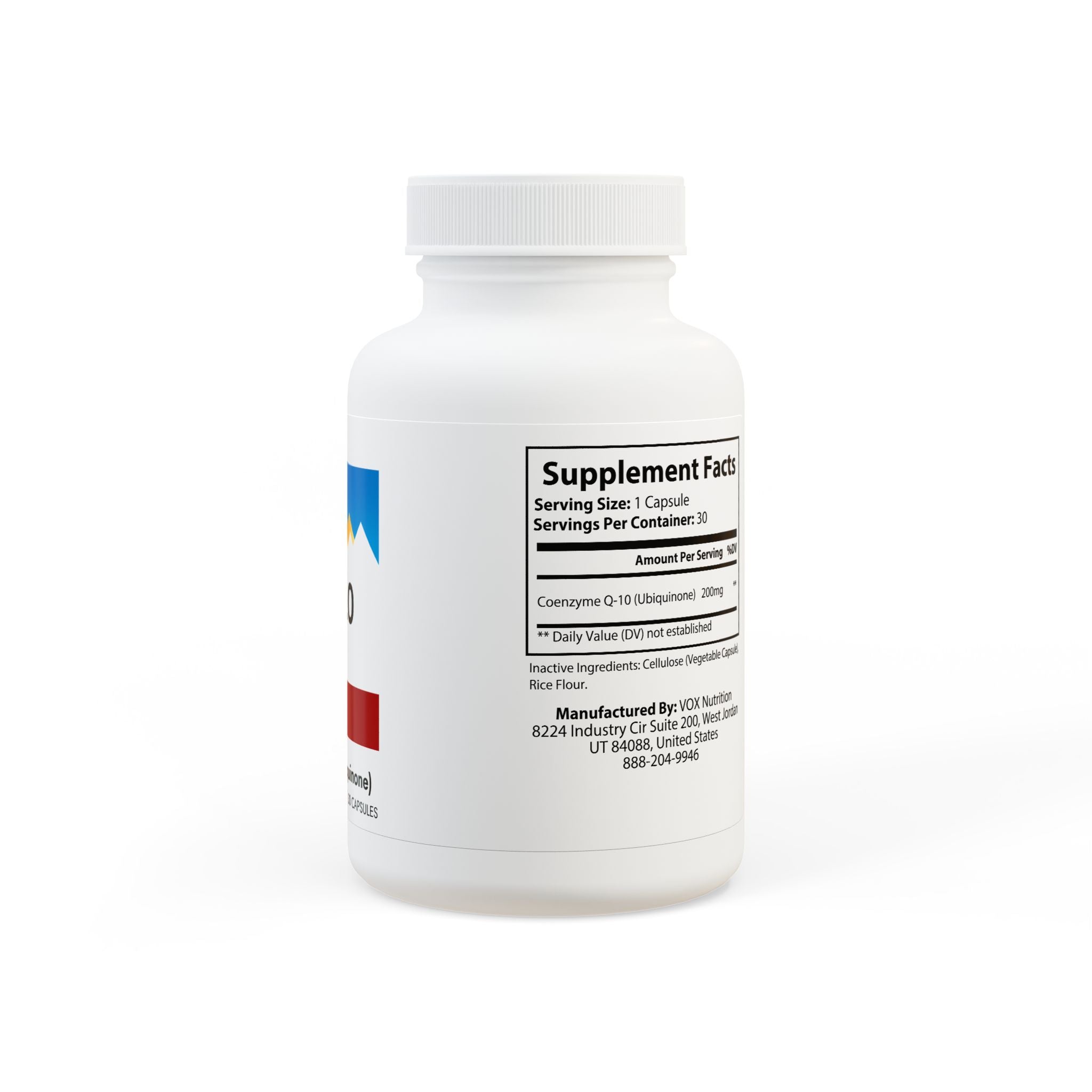 CoQ10 (Ubiquinone) Supplement (30 Capsules)