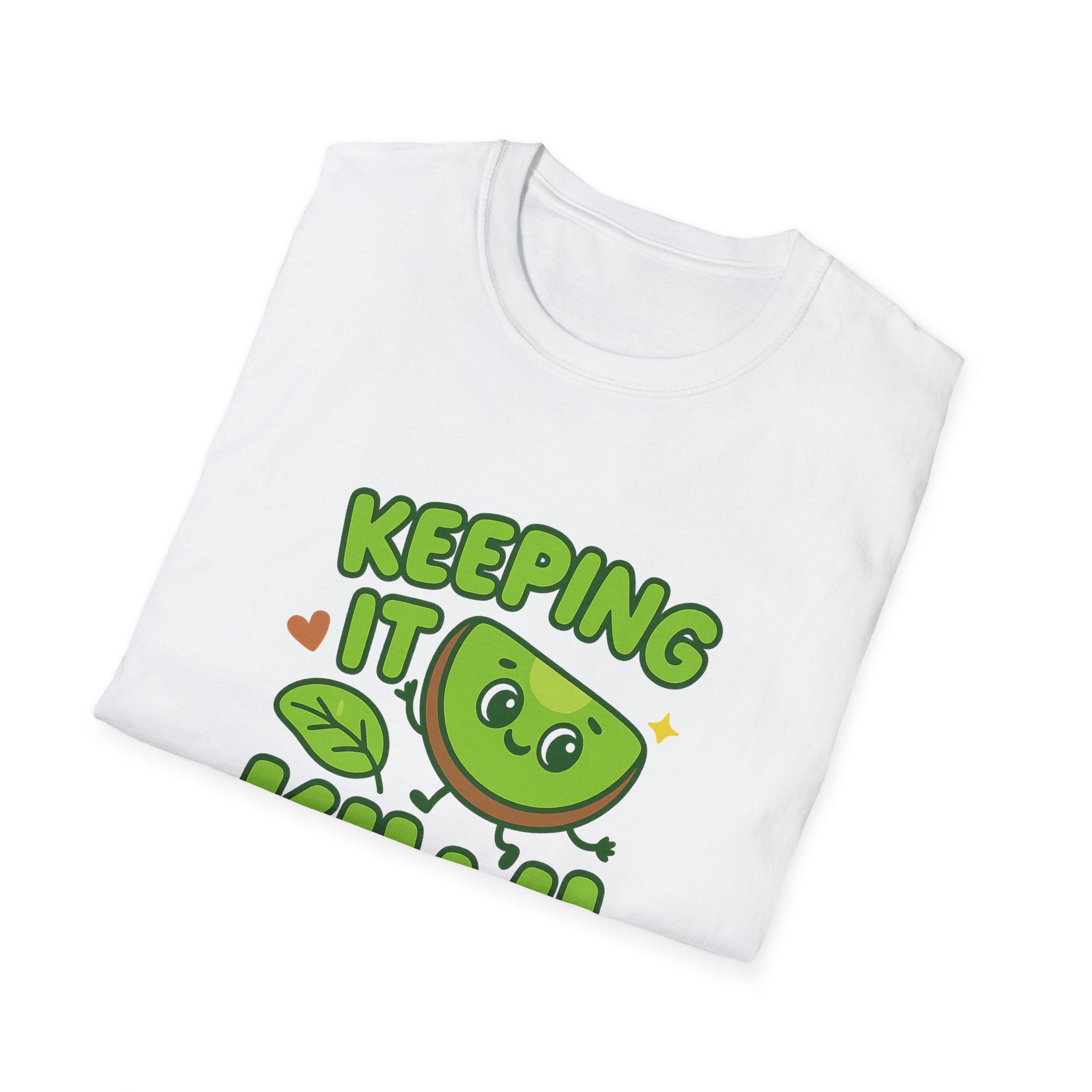 Whimsical Kiwi Graphic Tee | Funny Fruit Shirt, Eco-Friendly Gift, Summer Style, Casual Look, Gift for Fruit Lovers