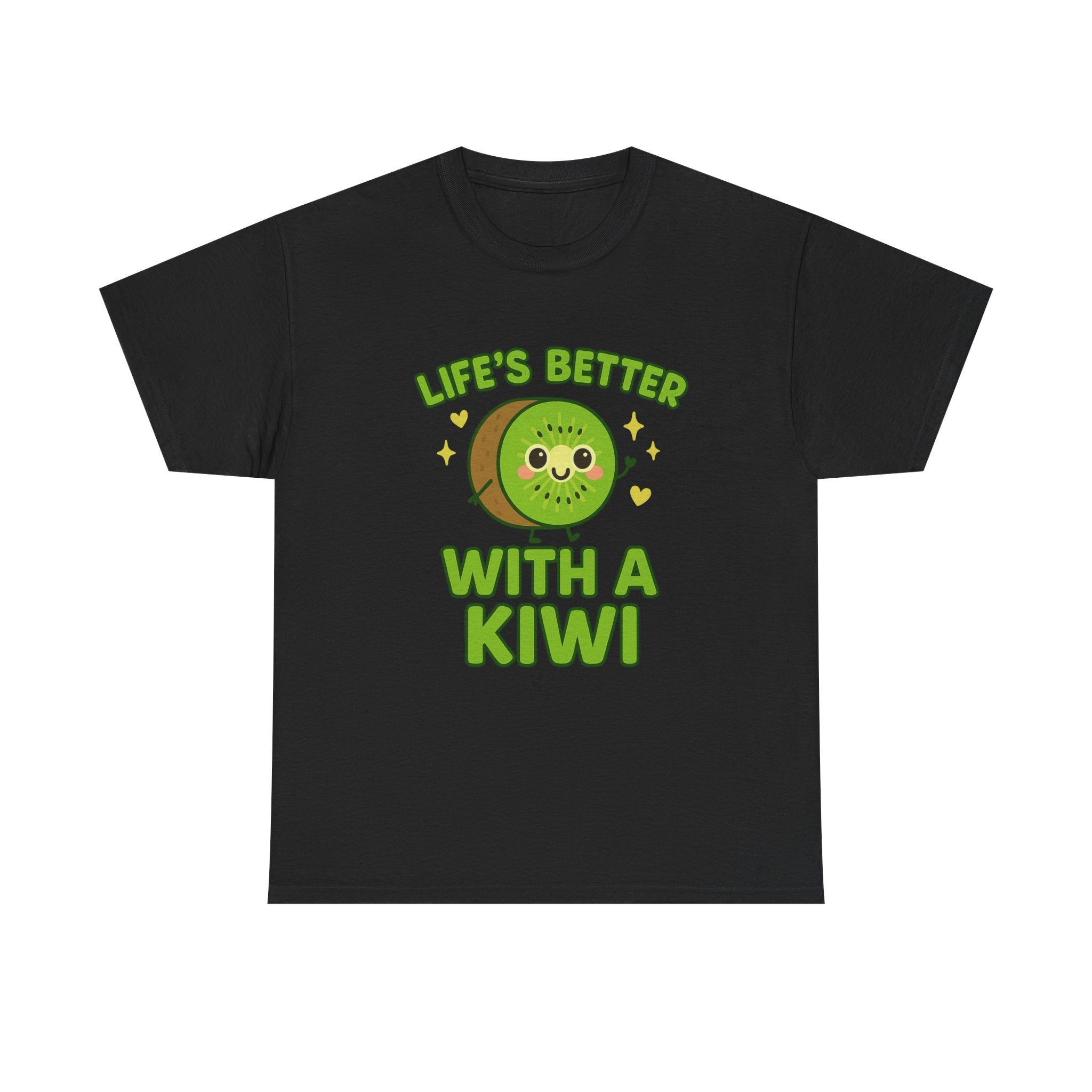Playful Kiwi Tee - Life's Better with a Kiwi, Fun T-Shirt, Unisex Cotton Shirt, Gift for Fruit Lovers, Cute Apparel