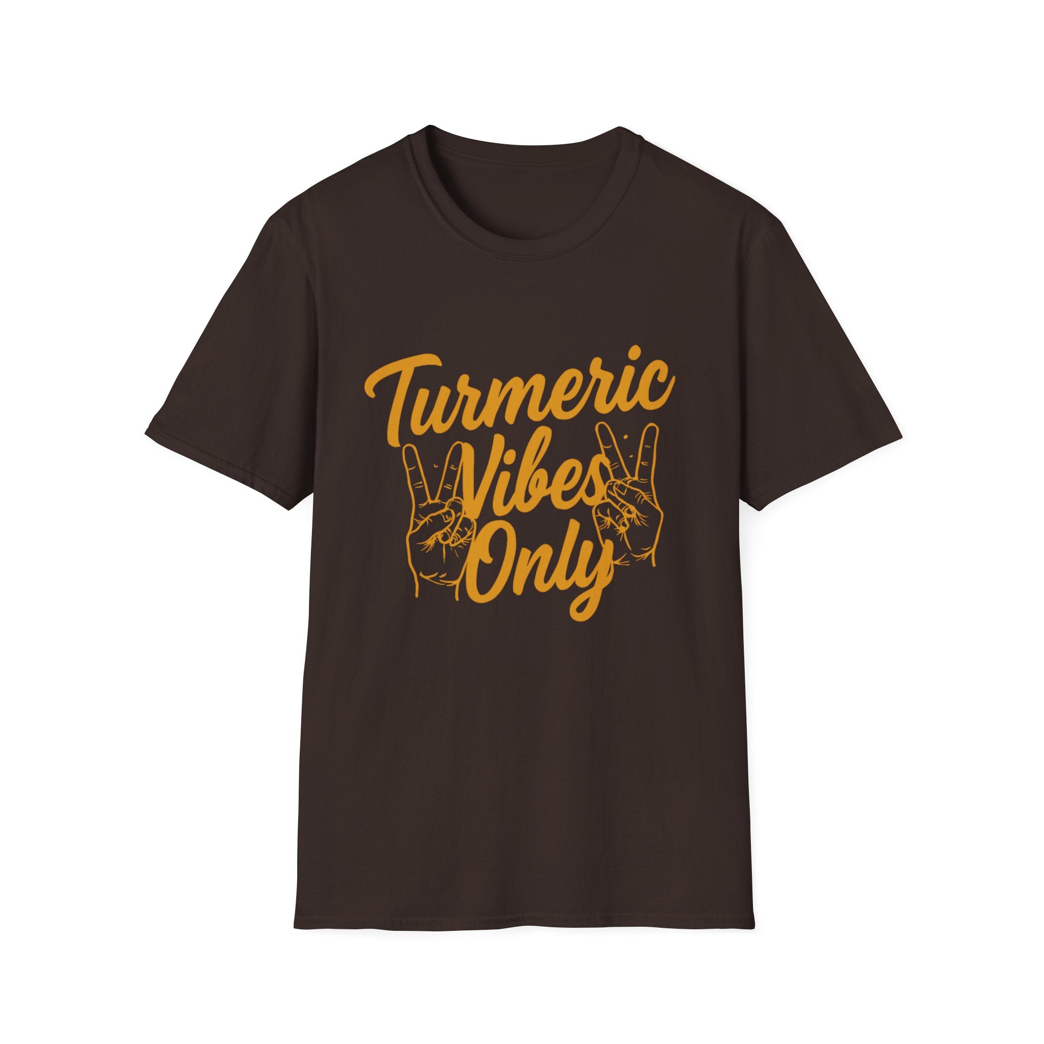 Turmeric Vibes Unisex T-Shirt, Positive Affirmation Tee, Comfortable Casual Wear, Summer Outfit, Gift for Wellness Enthusiasts