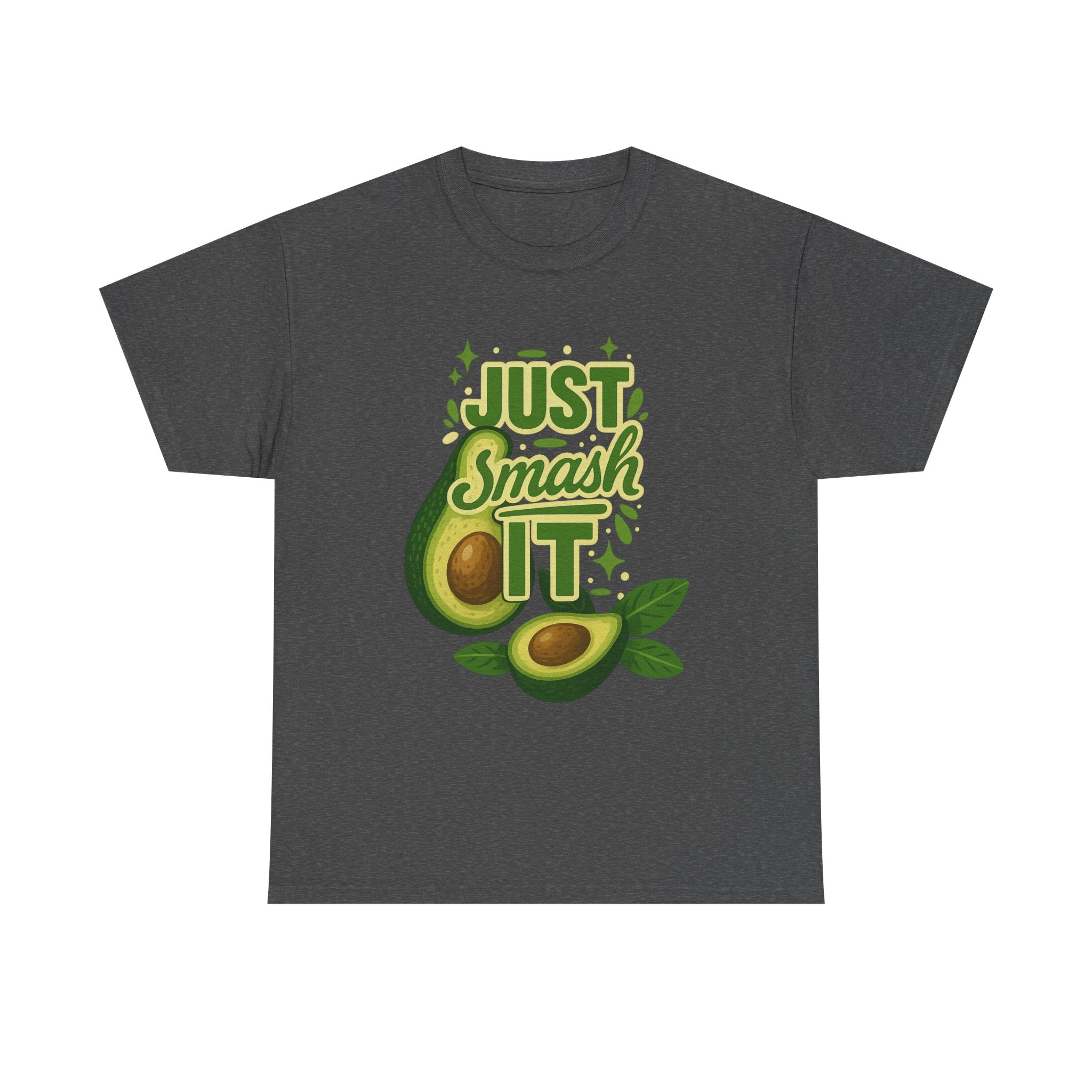 Avocado Lover Tee, Just Smash It T-Shirt, Funny Foodie Tee, Gift for Foodie Friends, Avocado Day Apparel, Casual Everyday Wear