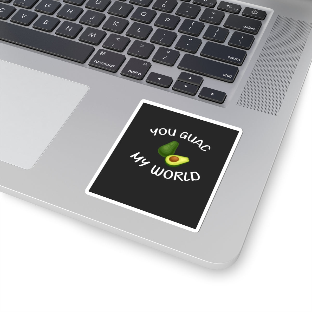 Avocado Kiss-Cut Stickers, Funny Avocado Art, Cute Sticker for Laptop, Gift for Food Lovers, Kitchen Decor, Humor Stickers