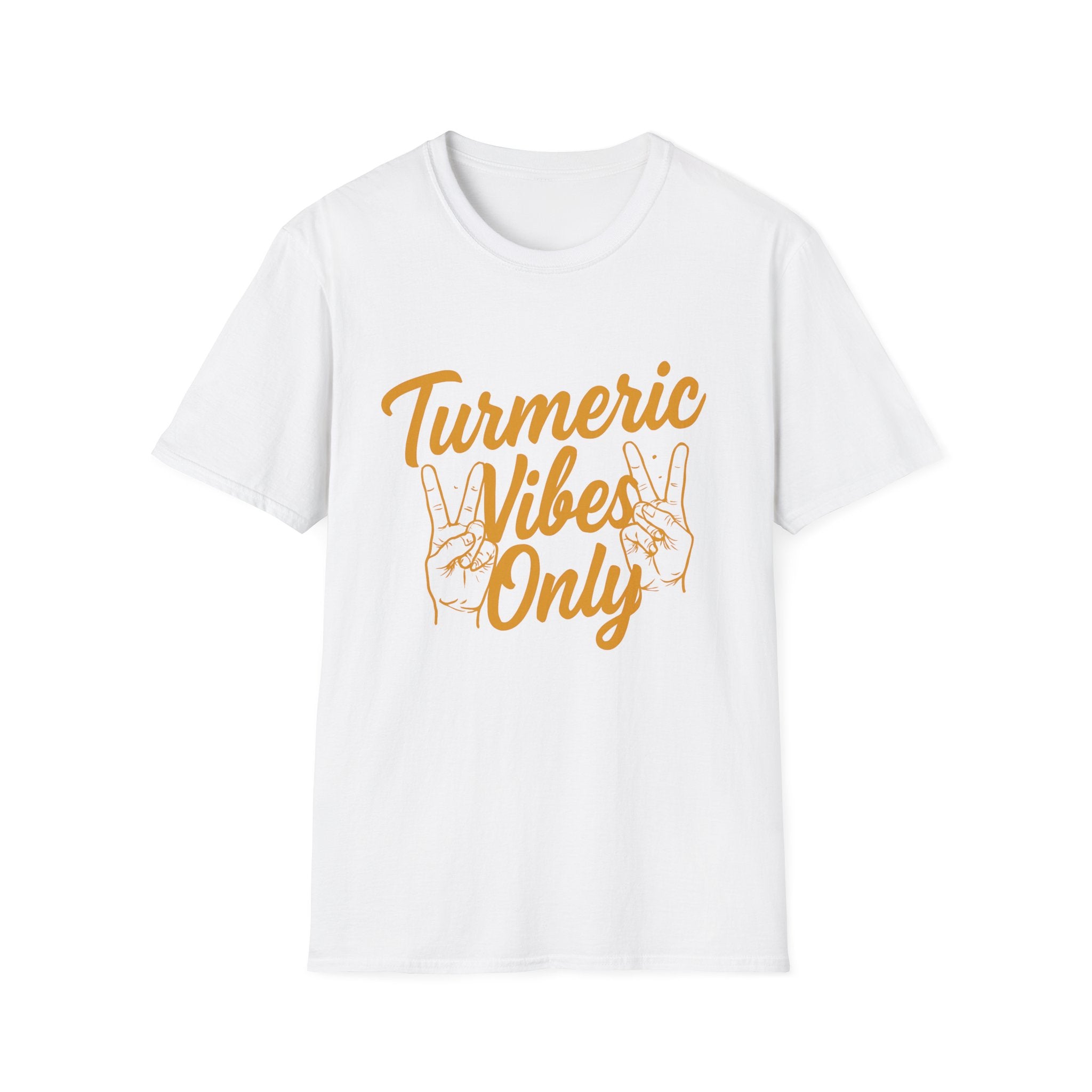 Turmeric Vibes Unisex T-Shirt, Positive Affirmation Tee, Comfortable Casual Wear, Summer Outfit, Gift for Wellness Enthusiasts