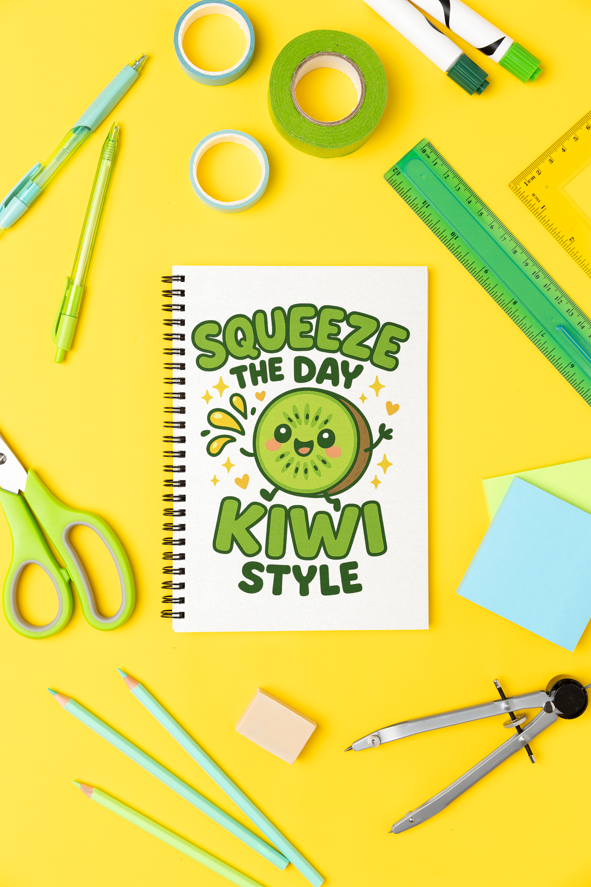 Wirobound Softcover Notebook, A5