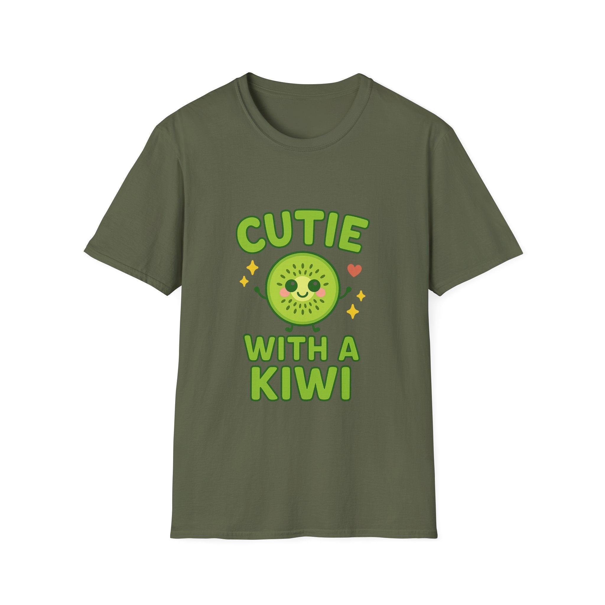 Cute Kiwi Unisex T-Shirt, Funny Tee, Gift for Fruit Lovers, Birthday, Holiday Apparel, Casual Wear, Graphic Shirt