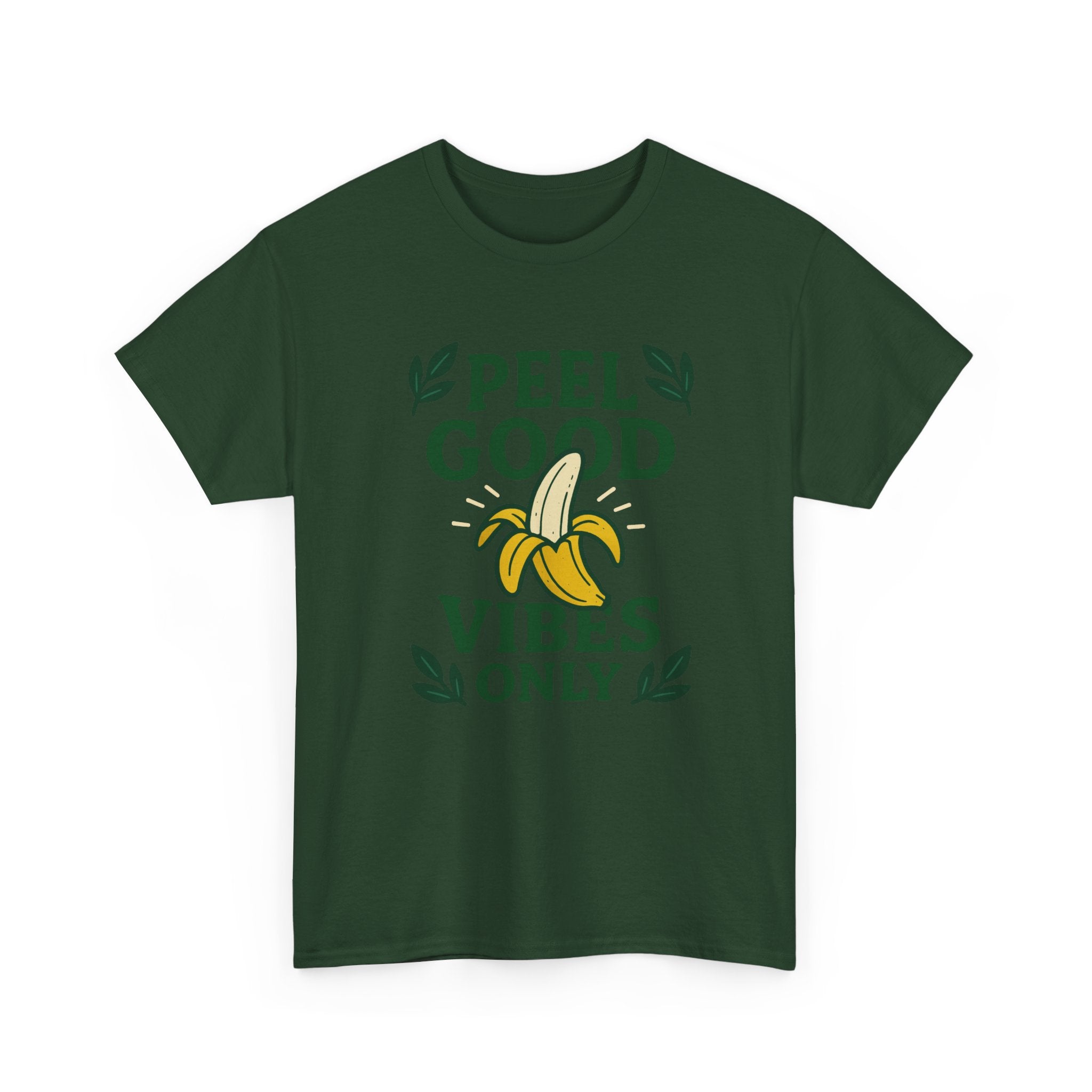 Peel Good Vibes Only Tee, Fun Casual T-Shirt, Summer Vibes Shirt, Gift for Banana Lovers, Cute Graphic Tee