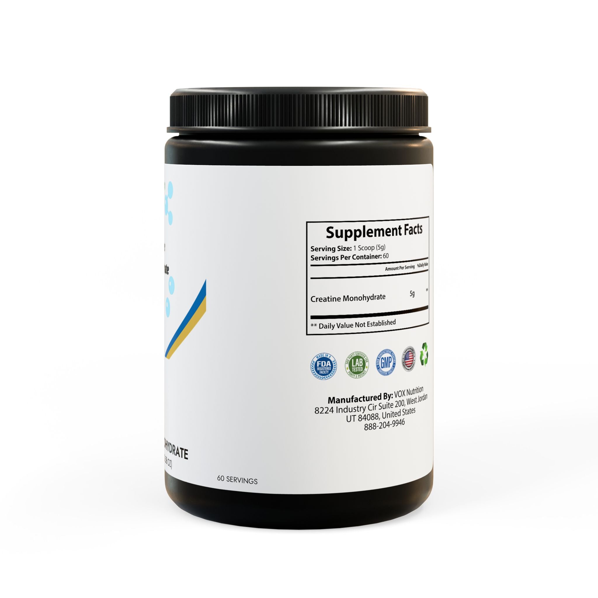 Creatine Monohydrate Supplement (300g, 10.58oz)