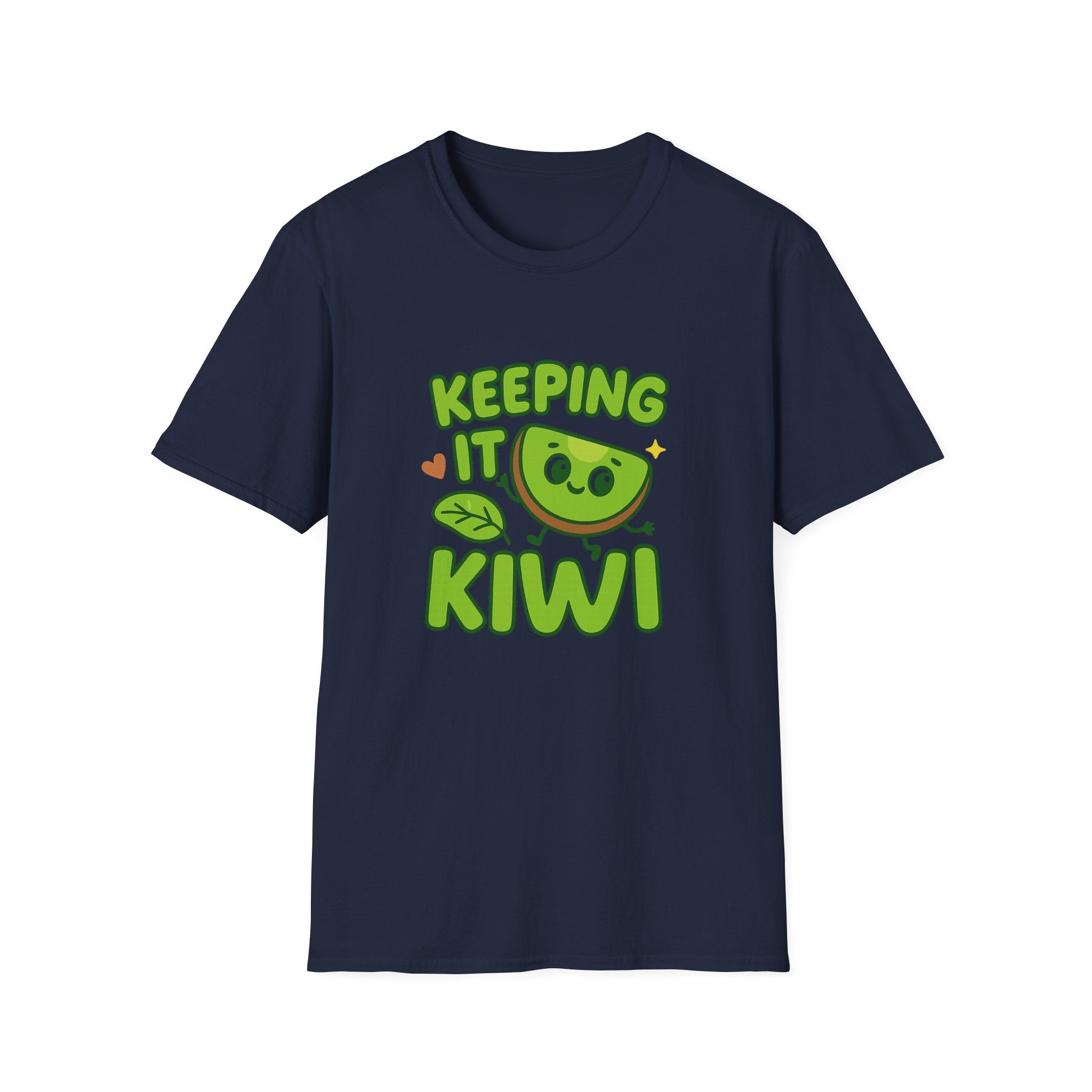 Whimsical Kiwi Graphic Tee | Funny Fruit Shirt, Eco-Friendly Gift, Summer Style, Casual Look, Gift for Fruit Lovers