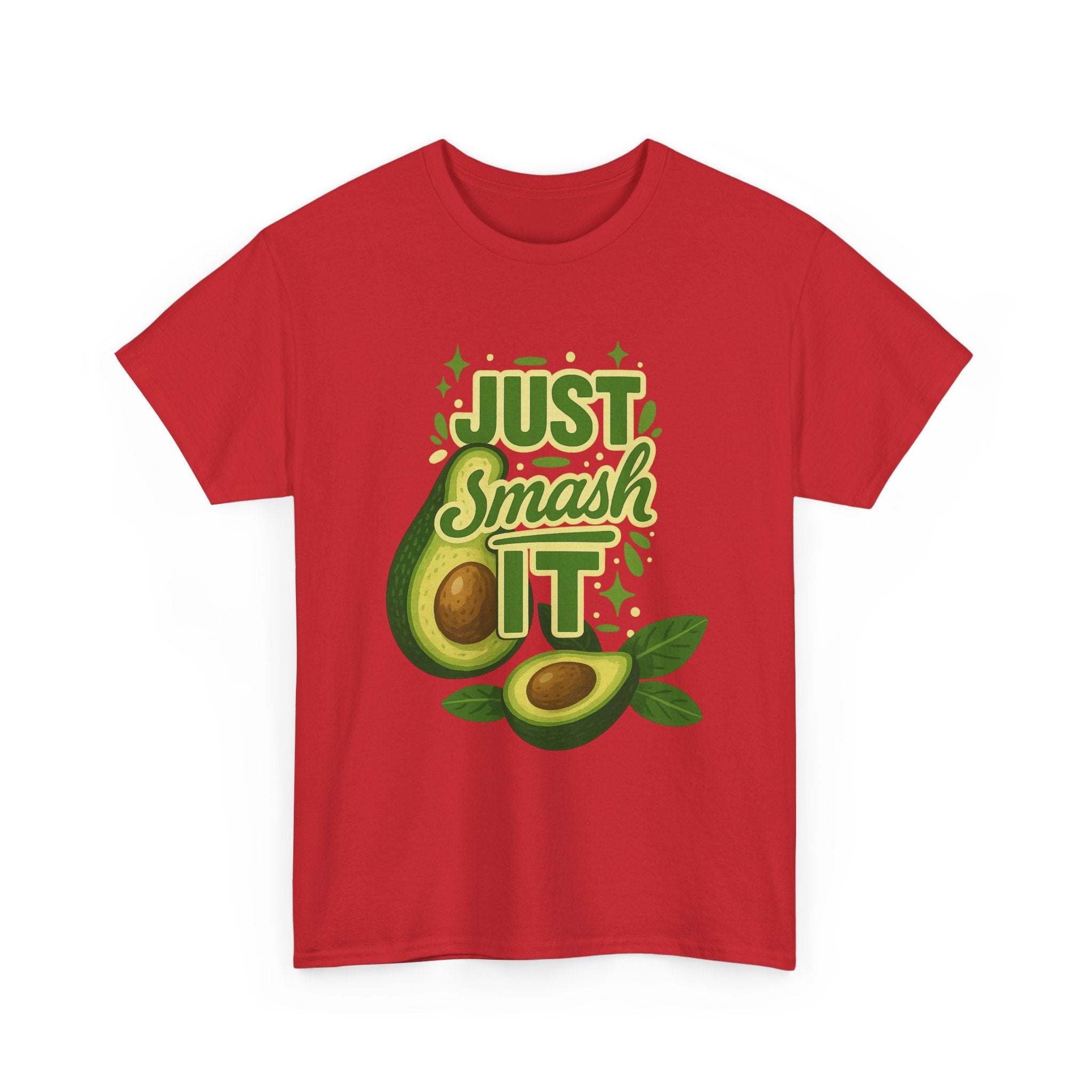 Avocado Lover Tee, Just Smash It T-Shirt, Funny Foodie Tee, Gift for Foodie Friends, Avocado Day Apparel, Casual Everyday Wear