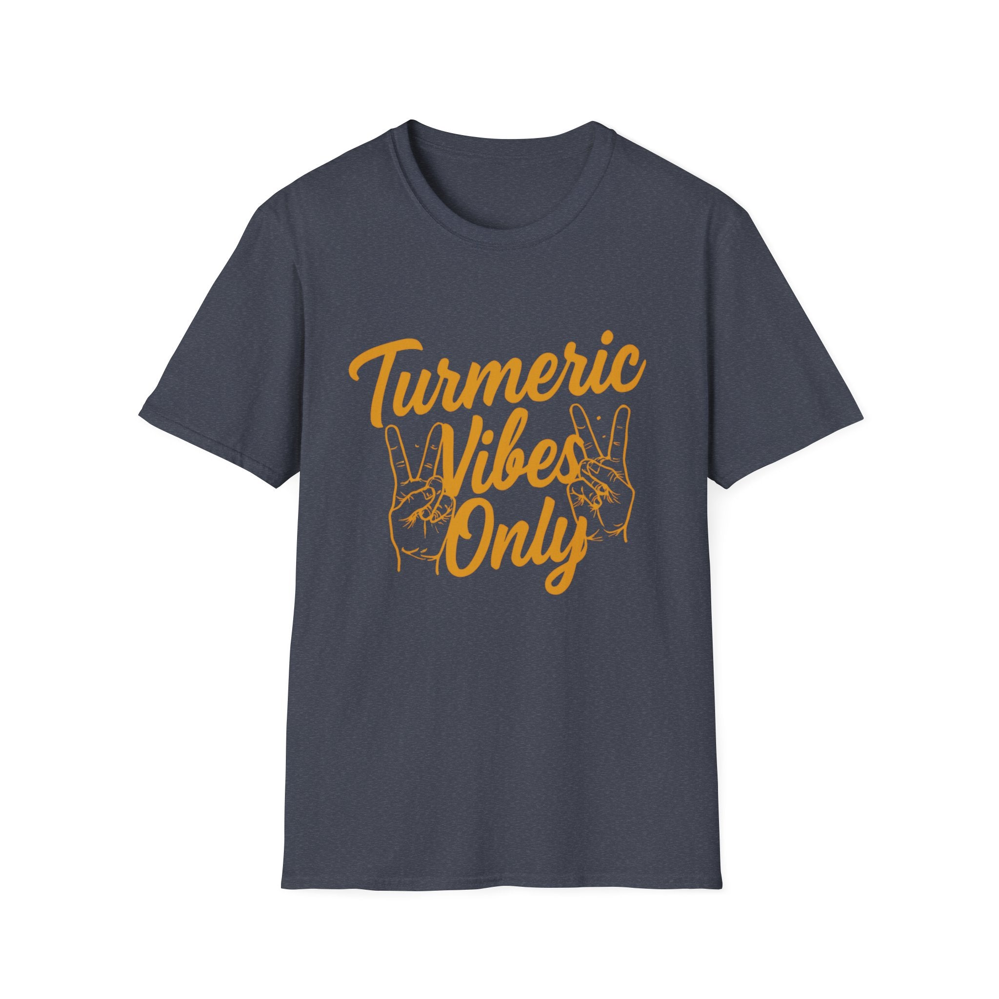 Turmeric Vibes Unisex T-Shirt, Positive Affirmation Tee, Comfortable Casual Wear, Summer Outfit, Gift for Wellness Enthusiasts