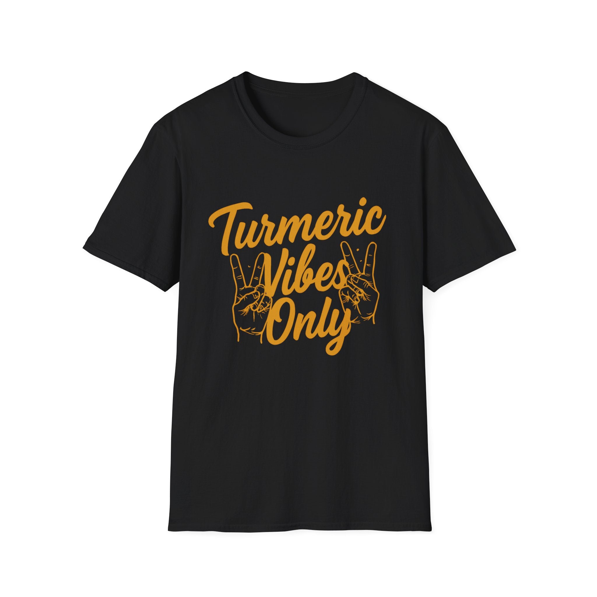 Turmeric Vibes Unisex T-Shirt, Positive Affirmation Tee, Comfortable Casual Wear, Summer Outfit, Gift for Wellness Enthusiasts
