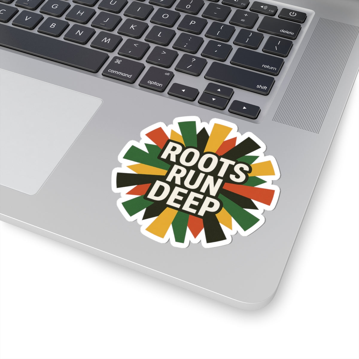 Vibrant Roots Run Deep Kiss-Cut Stickers for Personal Expression