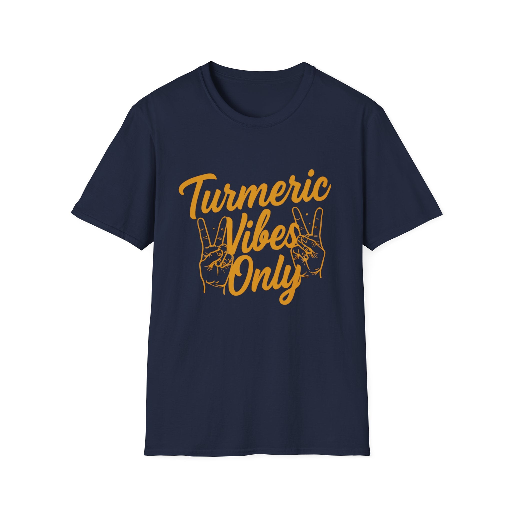 Turmeric Vibes Unisex T-Shirt, Positive Affirmation Tee, Comfortable Casual Wear, Summer Outfit, Gift for Wellness Enthusiasts
