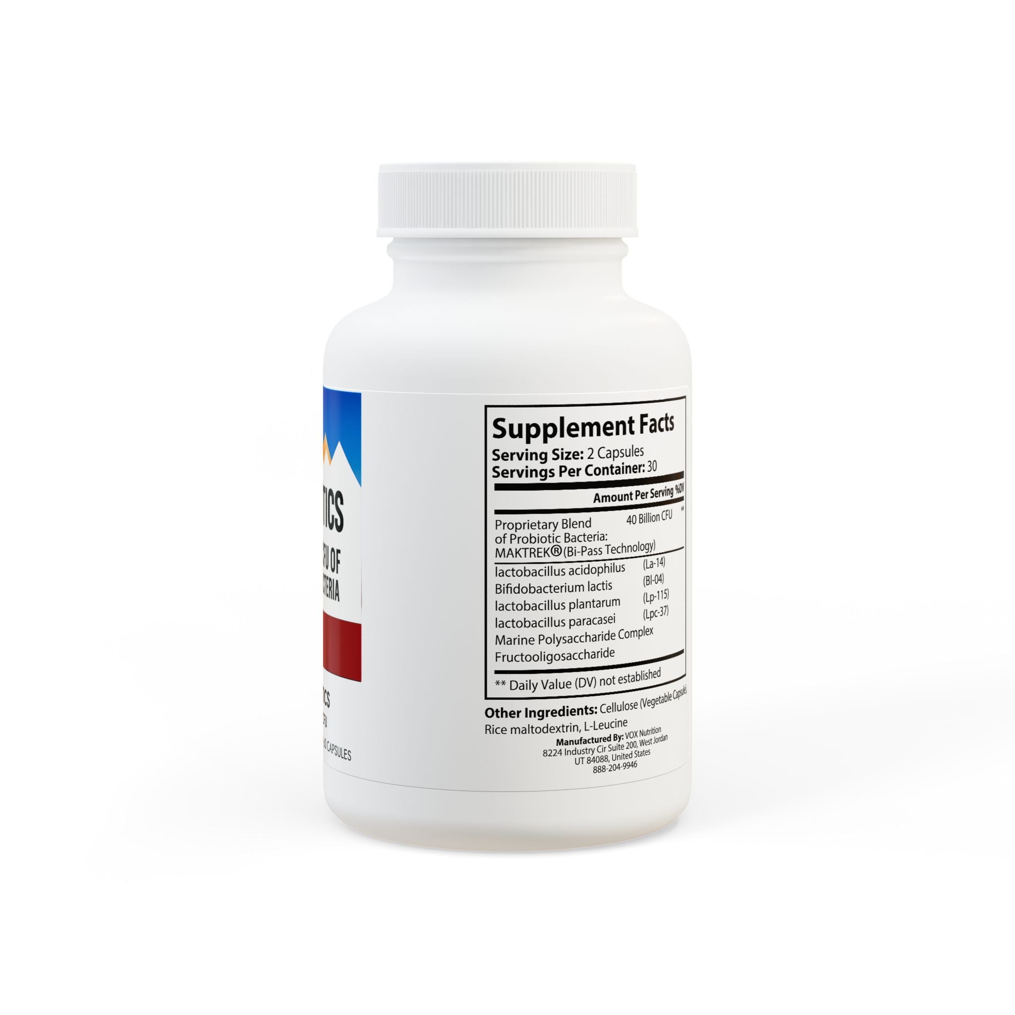 Probiotics Supplement (60 Capsules)