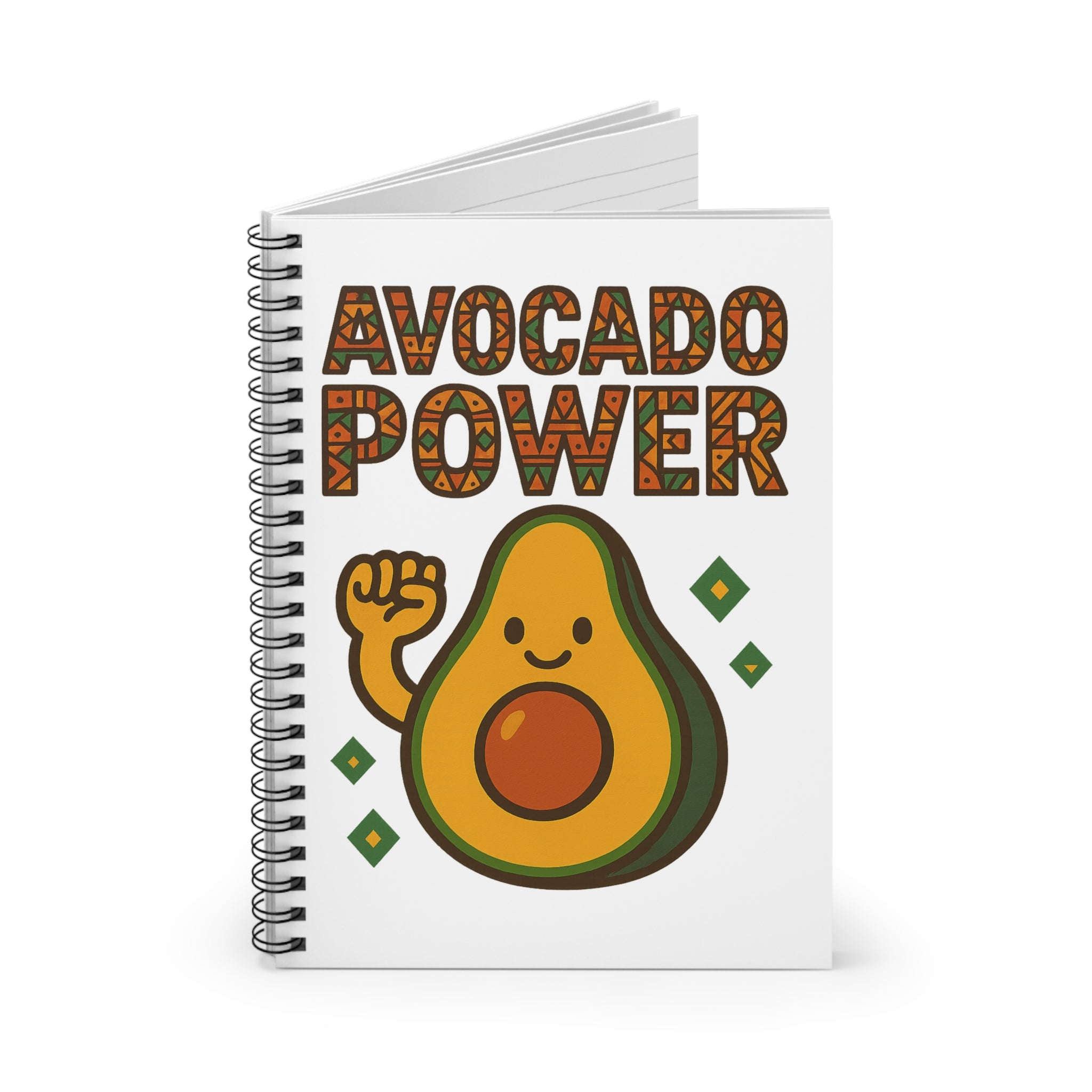 Avocado Power Spiral Notebook