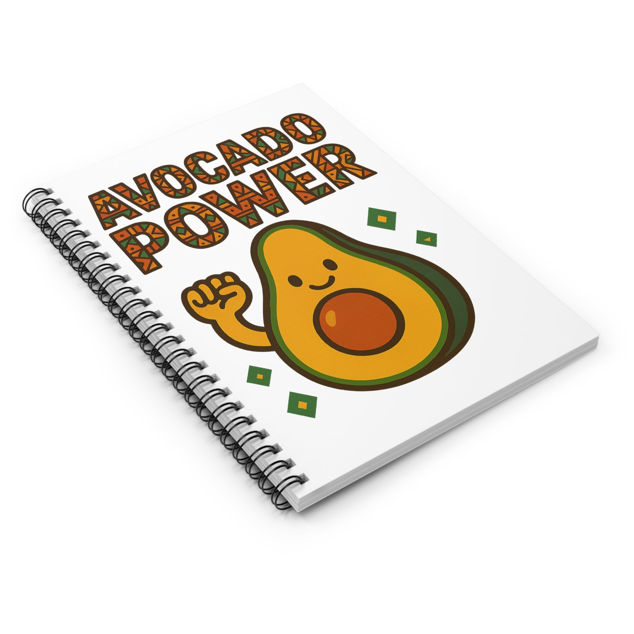Avocado Power Spiral Notebook