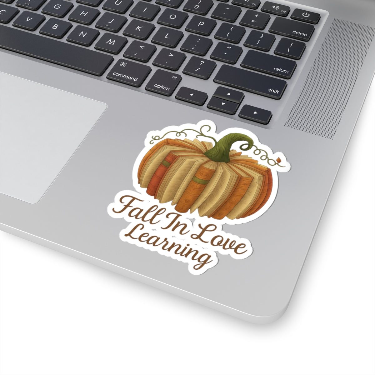Autumn Books Kiss-Cut Stickers, Fall Decor, Learning, Teacher Gifts, Pumpkin Stickers, Seasonal Scrapbooking