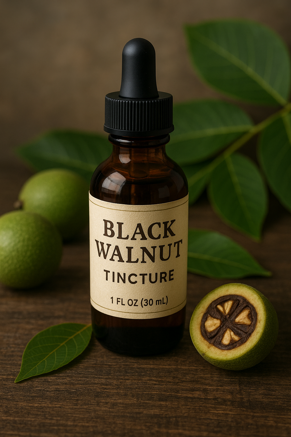 Black Walnut Tincture: Benefits, Uses, and Precautions 🌿