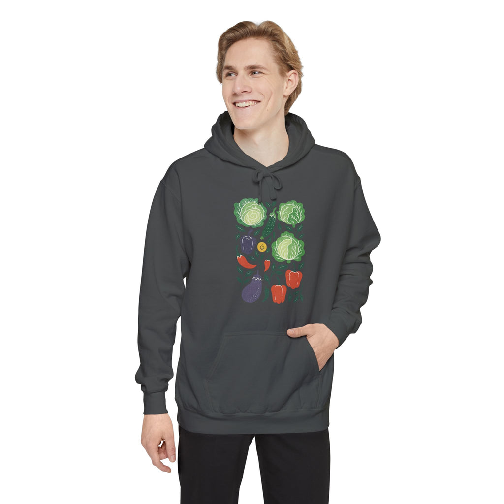Vegetable Patch Hoodie — Organic Garden Produce Graphic Hoodie