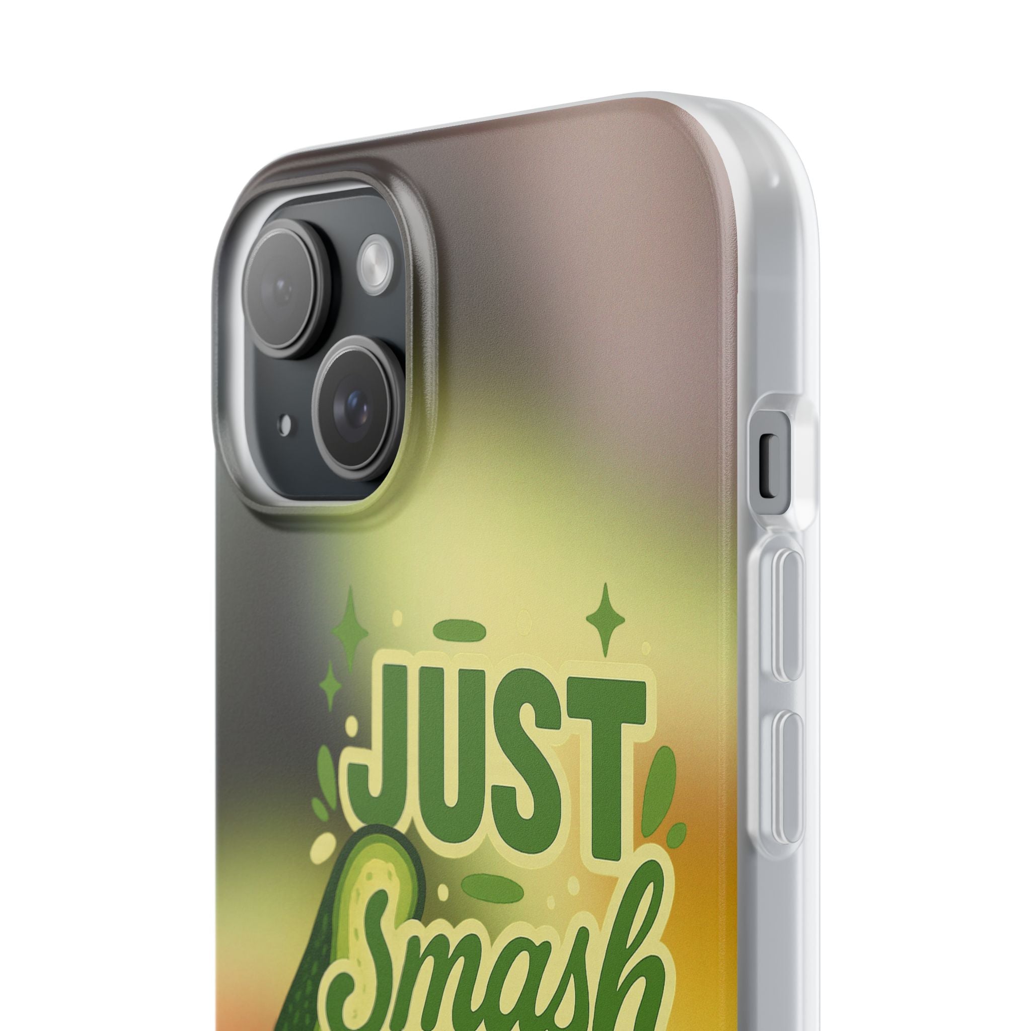 Phone Case - "Just Smash It" Avocado Design
