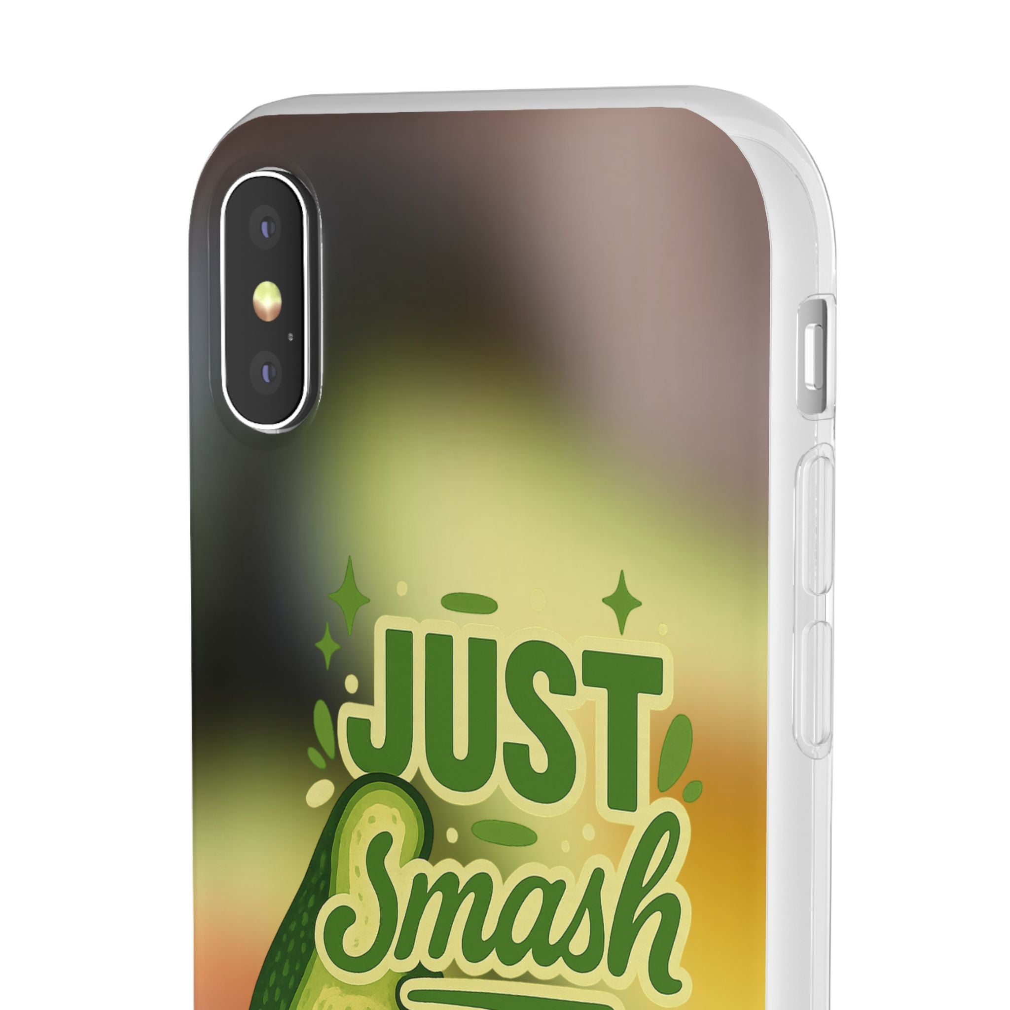 Phone Case - "Just Smash It" Avocado Design