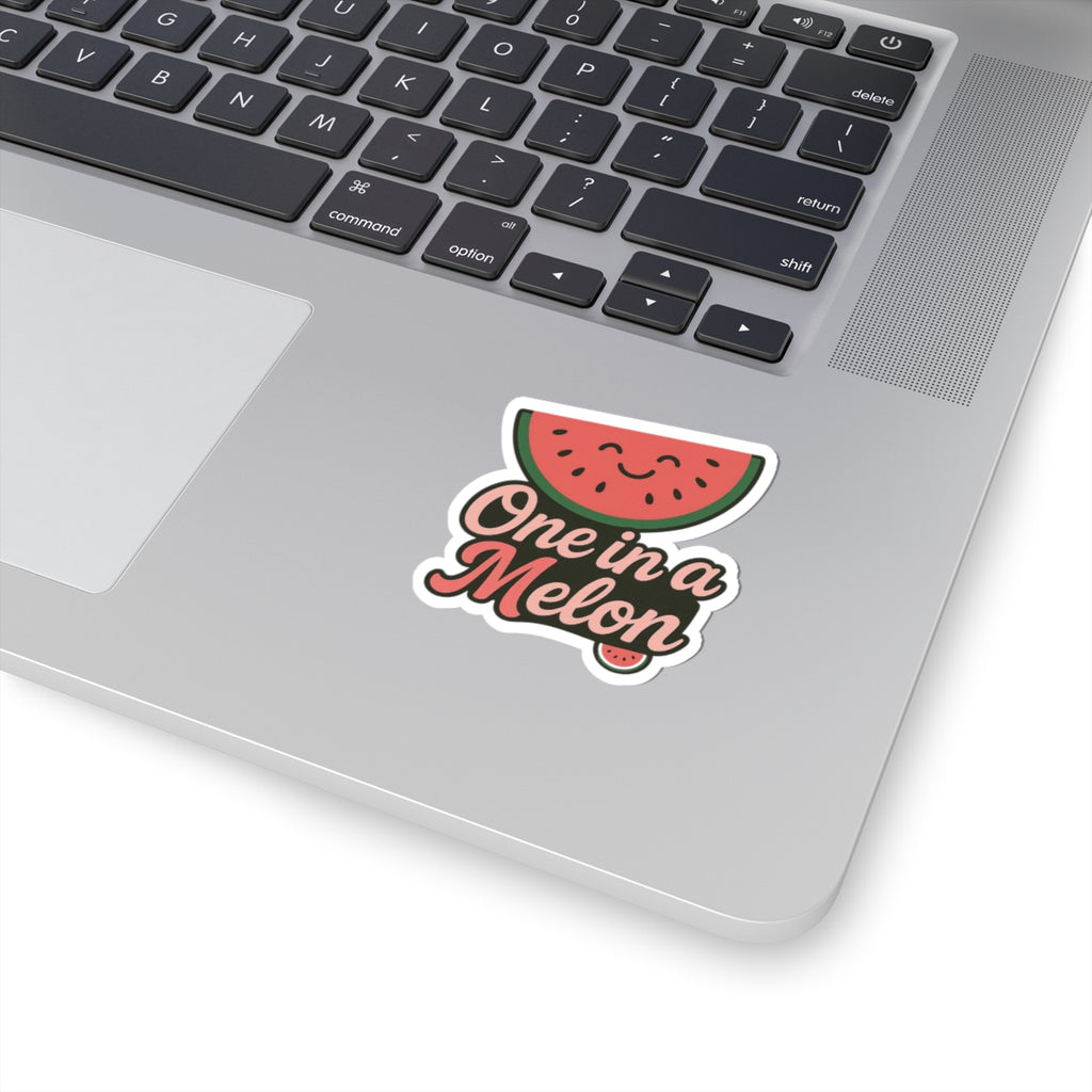 Playful Melon Stickers - "One in a Melon" Kiss-Cut Design