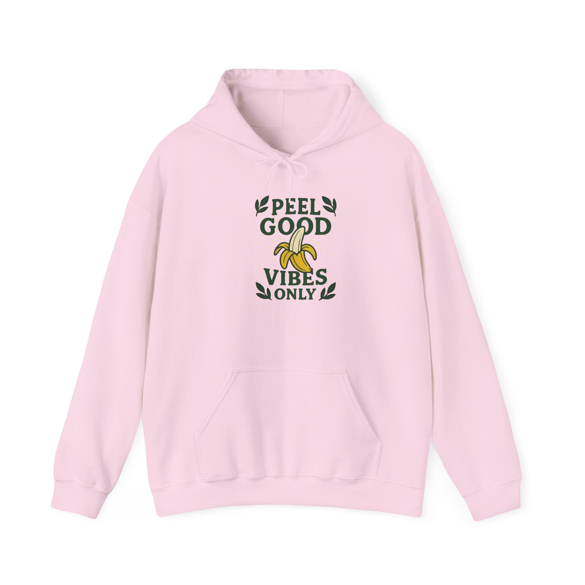 Peel Good Vibes Unisex Hooded Sweatshirt - Fun and Comfy, Perfect for Casual Wear, Gift for Friends, Cozy Relaxation, Banana Lovers