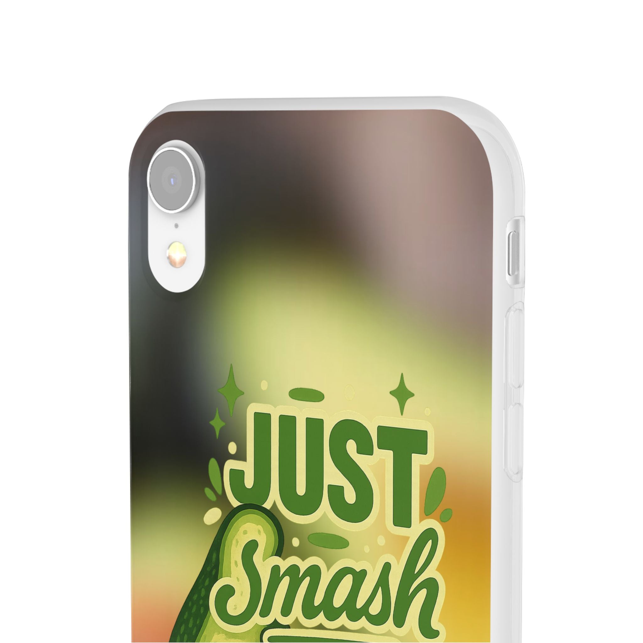 Phone Case - "Just Smash It" Avocado Design