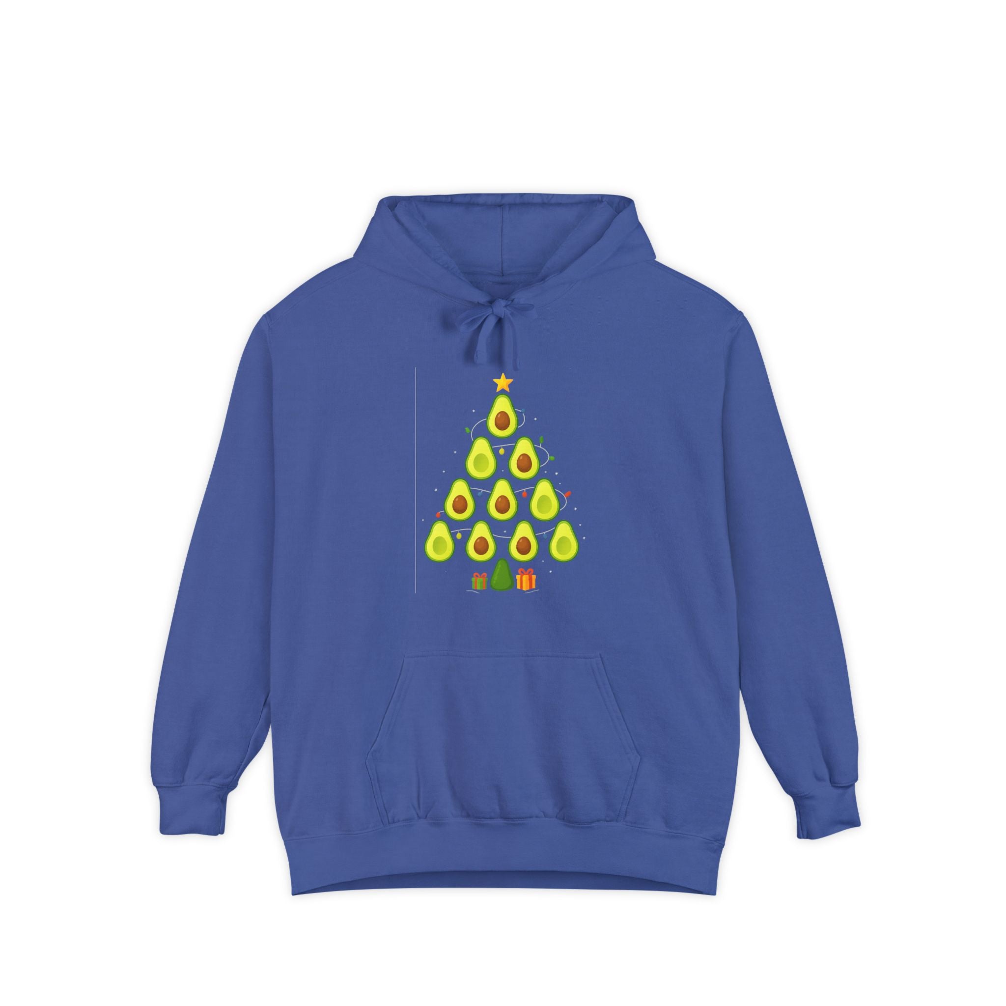 Avocado Christmas Tree Hoodie — Cute Holiday Avocado Tree Sweatshirt