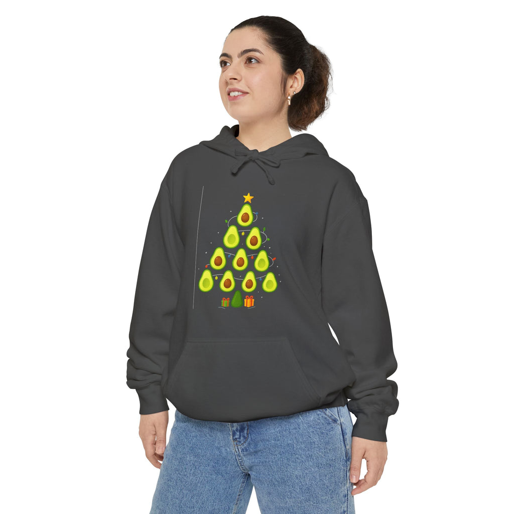 Avocado Christmas Tree Hoodie — Cute Holiday Avocado Tree Sweatshirt