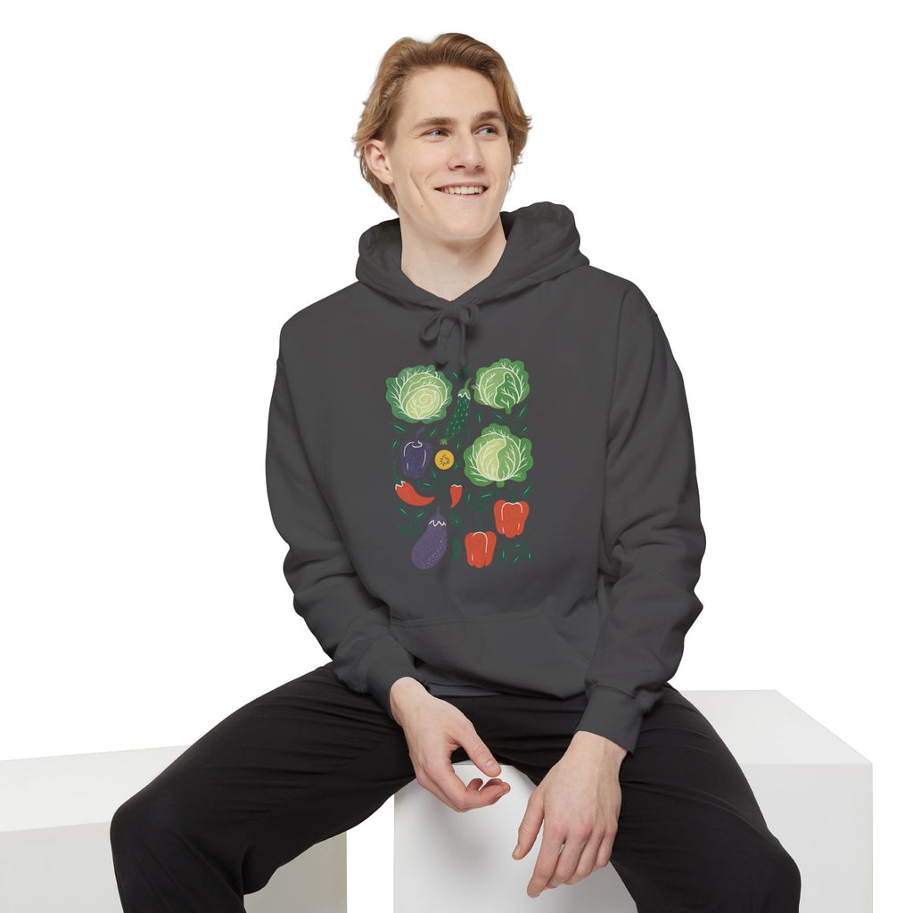 Vegetable Patch Hoodie — Organic Garden Produce Graphic Hoodie
