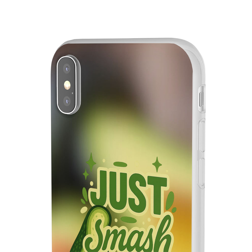 Phone Case - "Just Smash It" Avocado Design