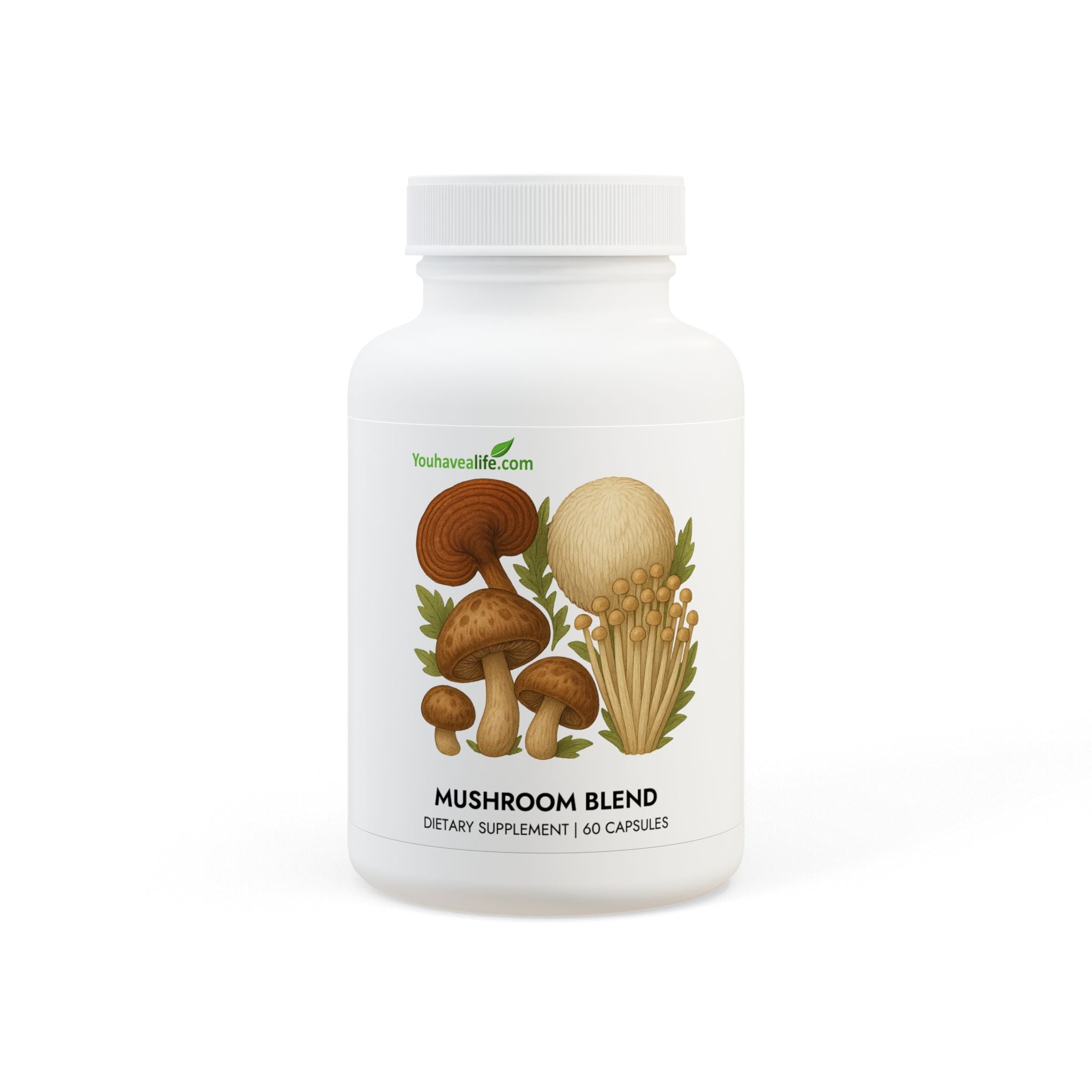 Mushroom Blend Supplement (60 Capsules)