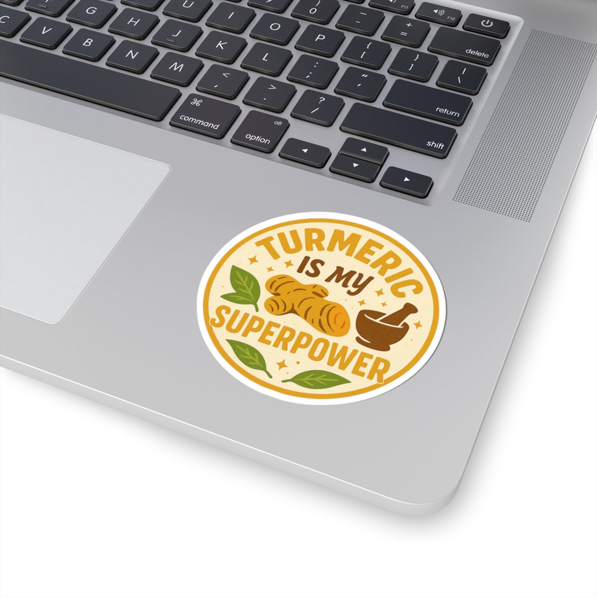 Turmeric Superpower Stickers - Wellness, Health, Decor, Gifts, Laptop Decor, Planner Accessories, Kitchen Essentials