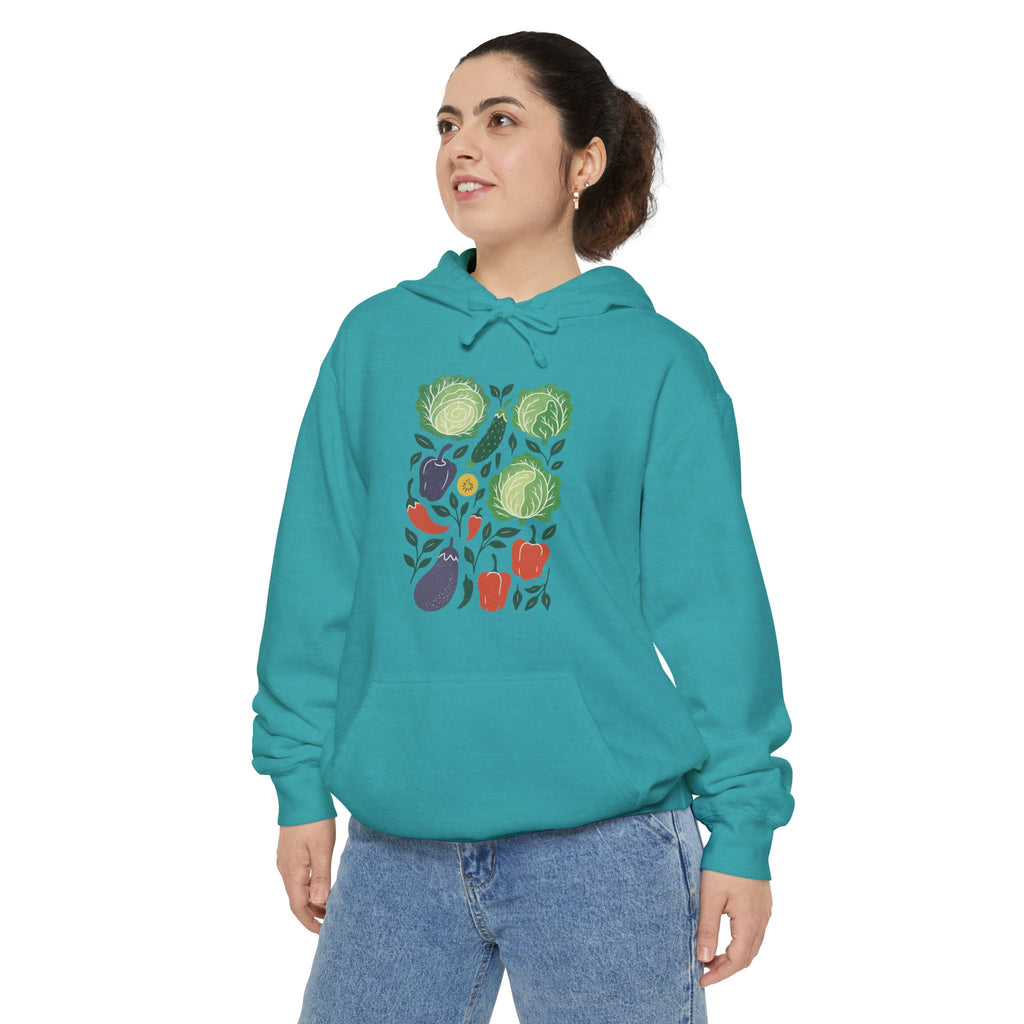 Vegetable Patch Hoodie — Organic Garden Produce Graphic Hoodie