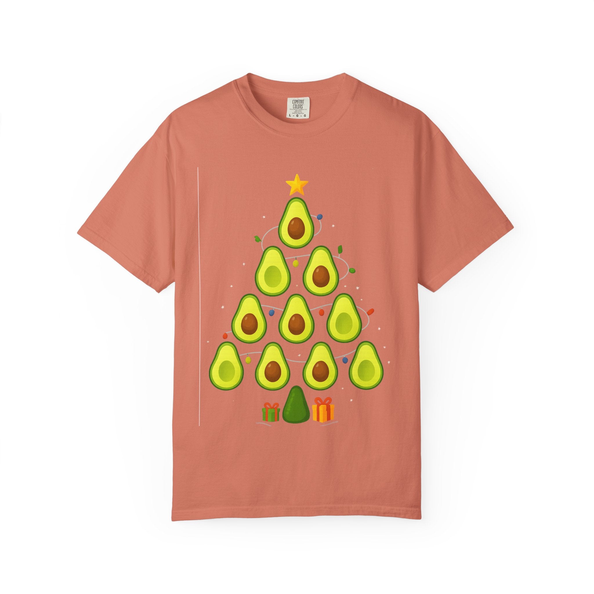 Avocado Christmas Tree T-Shirt — Funny Holiday Avocado Tee