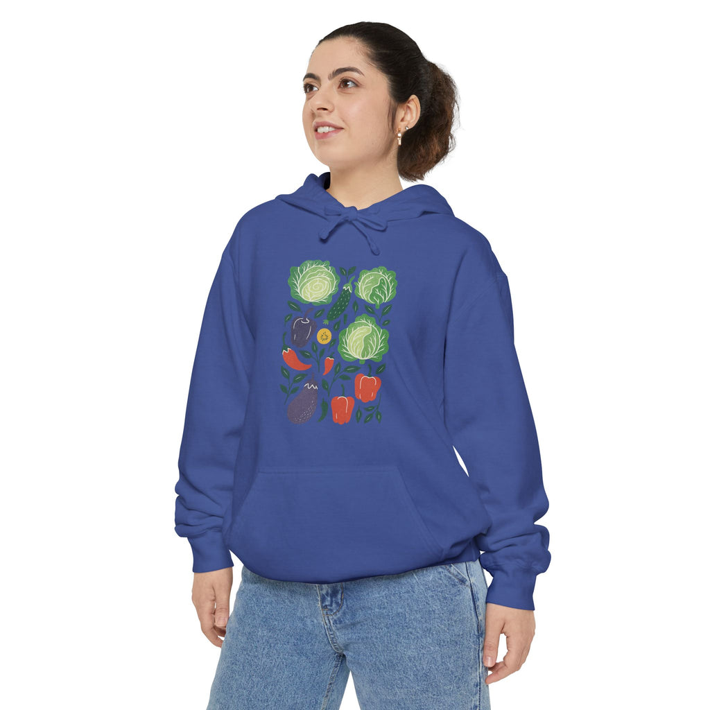 Vegetable Patch Hoodie — Organic Garden Produce Graphic Hoodie