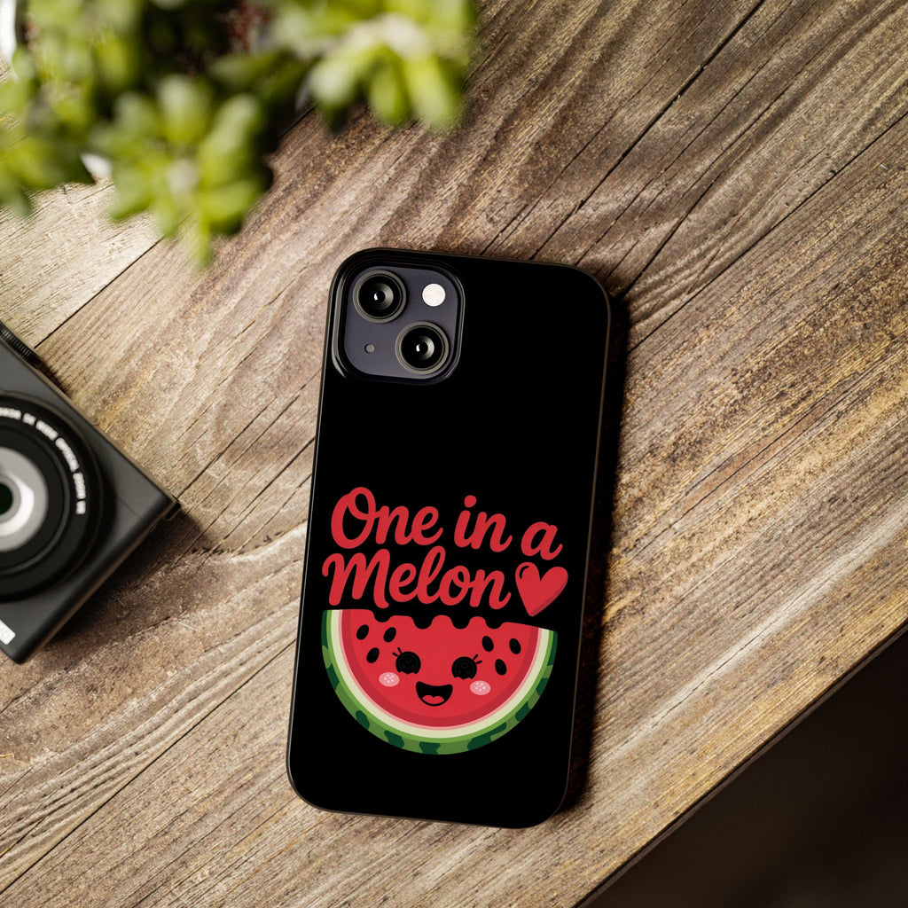 One in a Melon Phone Case — Cute Watermelon Graphic Slim Case