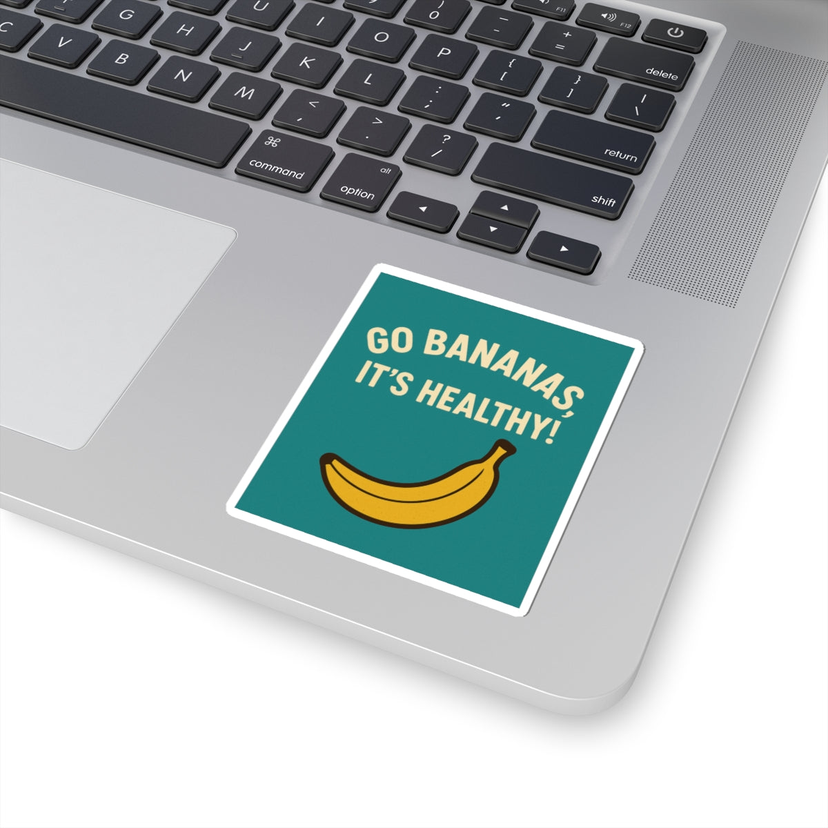 Fun Banana Stickers, Cute Go Bananas Decor, Healthy Lifestyle Vinyl, Laptop Stickers, Fruit-Themed Gifts, Whimsical Home Accessories