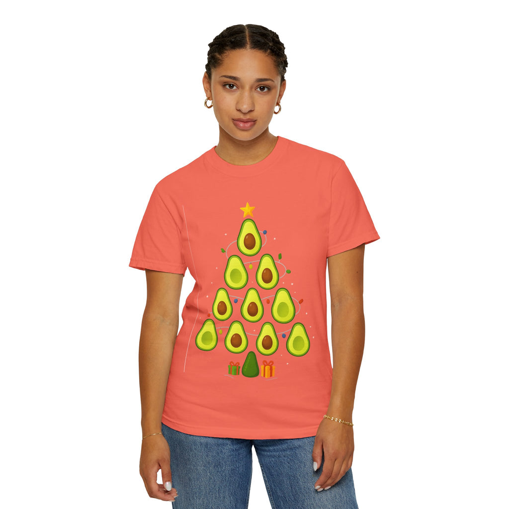 Avocado Christmas Tree T-Shirt — Funny Holiday Avocado Tee