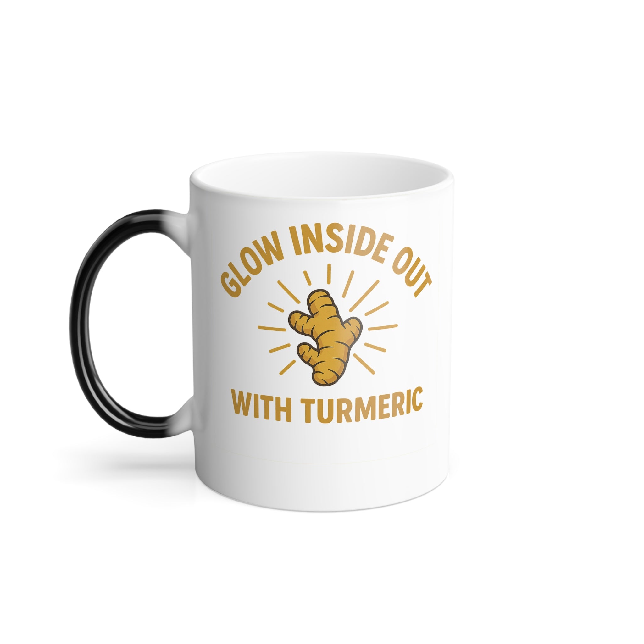 Color-Changing Mug – "Glow Inside Out with Turmeric" 11oz