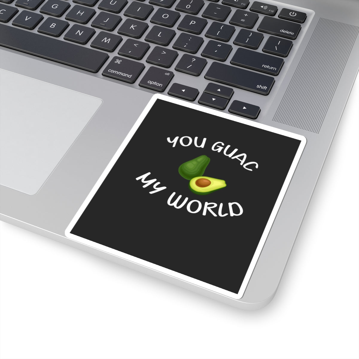 Avocado Kiss-Cut Stickers, Funny Avocado Art, Cute Sticker for Laptop, Gift for Food Lovers, Kitchen Decor, Humor Stickers