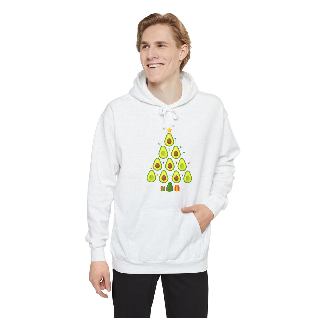 Avocado Christmas Tree Hoodie — Cute Holiday Avocado Tree Sweatshirt