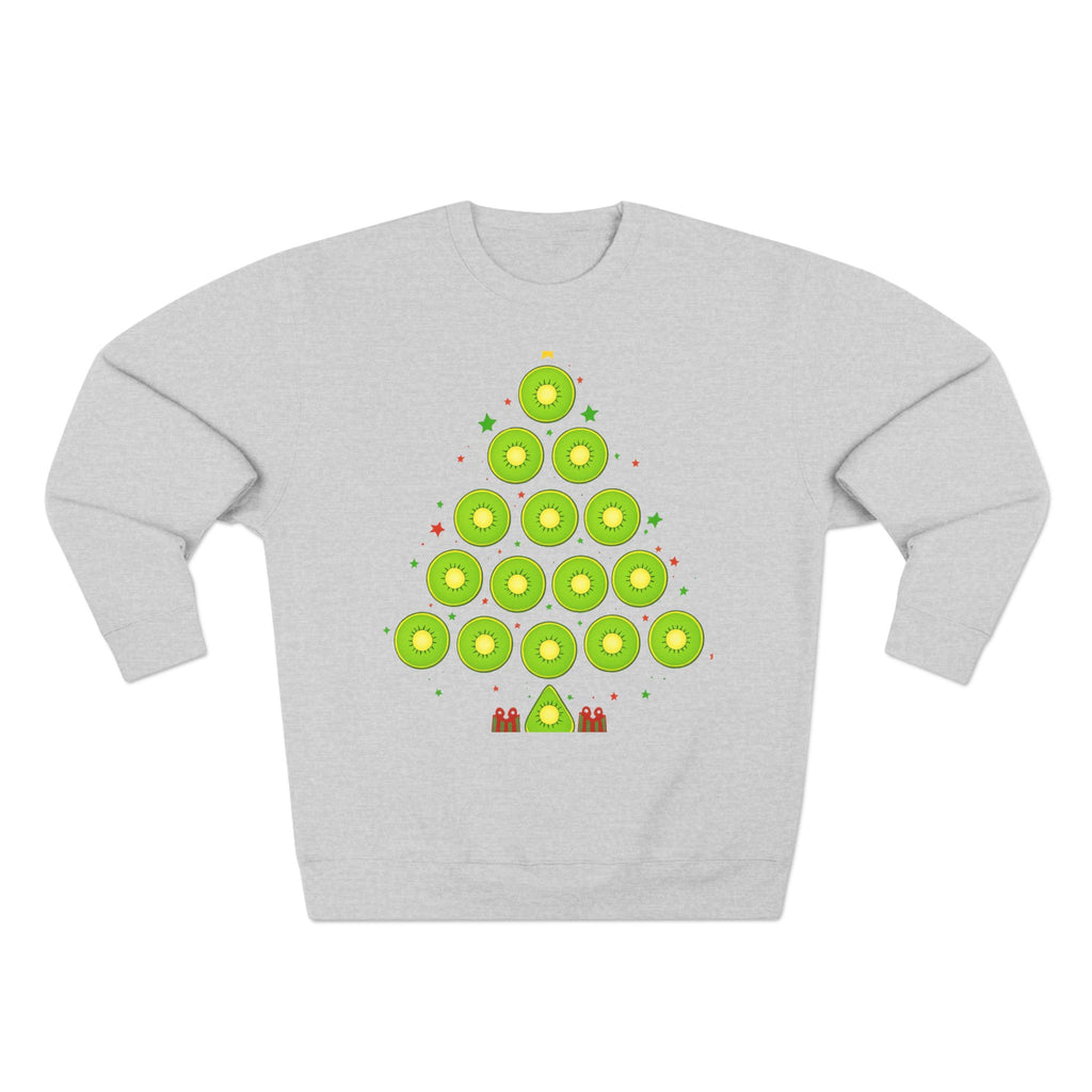 Avocado Christmas Tree Sweatshirt — Festive Holiday Crewneck