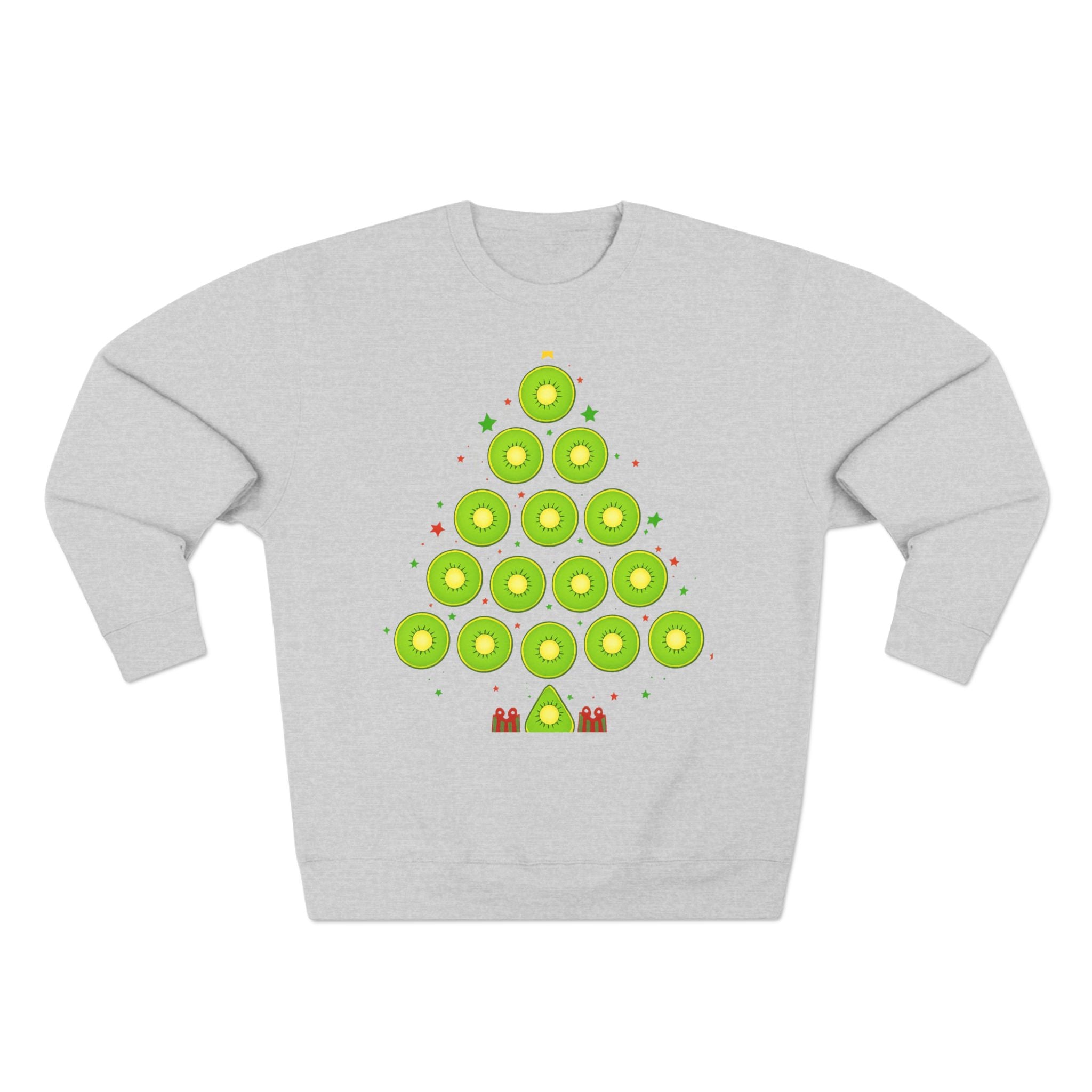 Avocado Christmas Tree Sweatshirt — Festive Holiday Crewneck