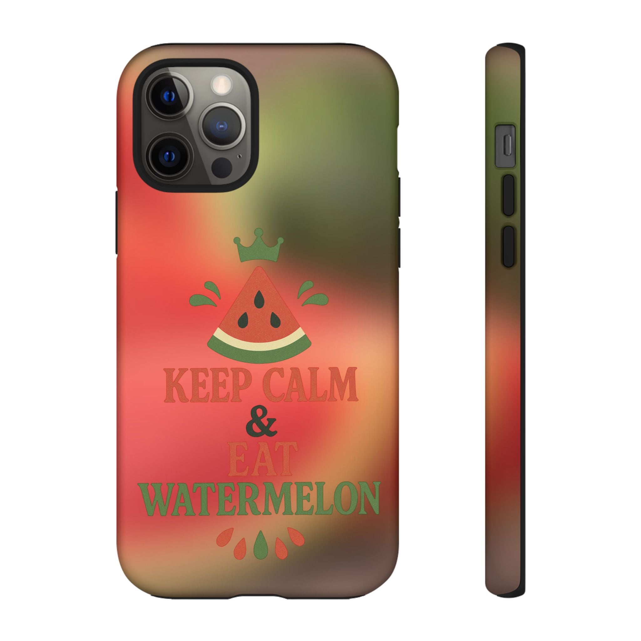 Keep Calm & Eat Watermelon Phone Case