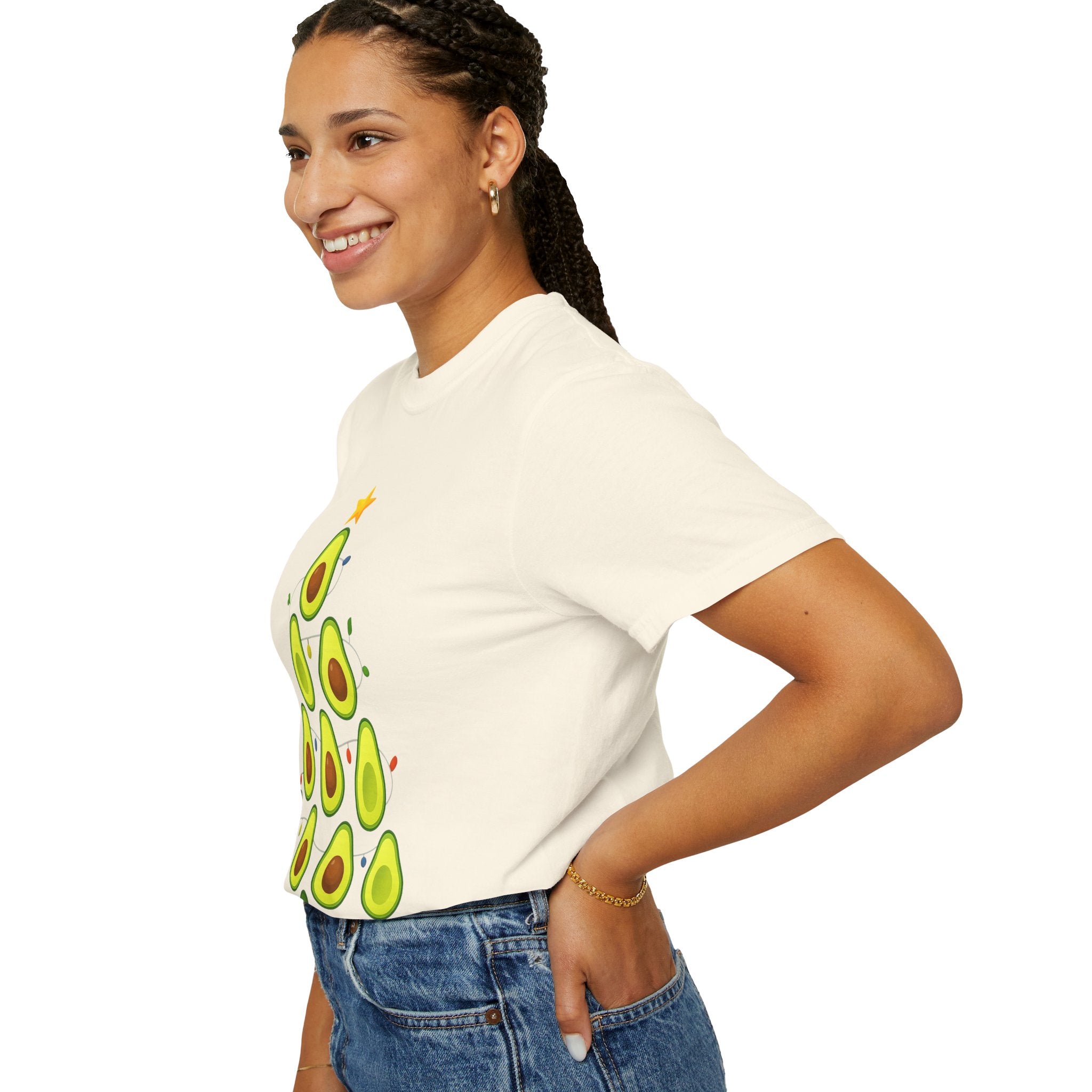 Avocado Christmas Tree T-Shirt — Funny Holiday Avocado Tee
